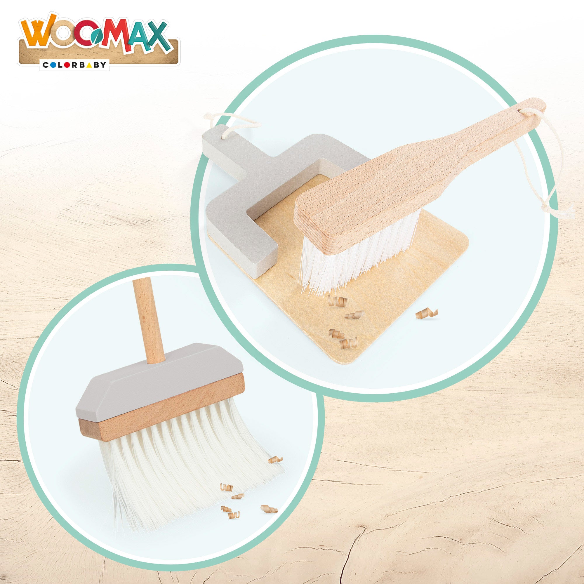 Conjunto de limpeza de madeira WOOMAX