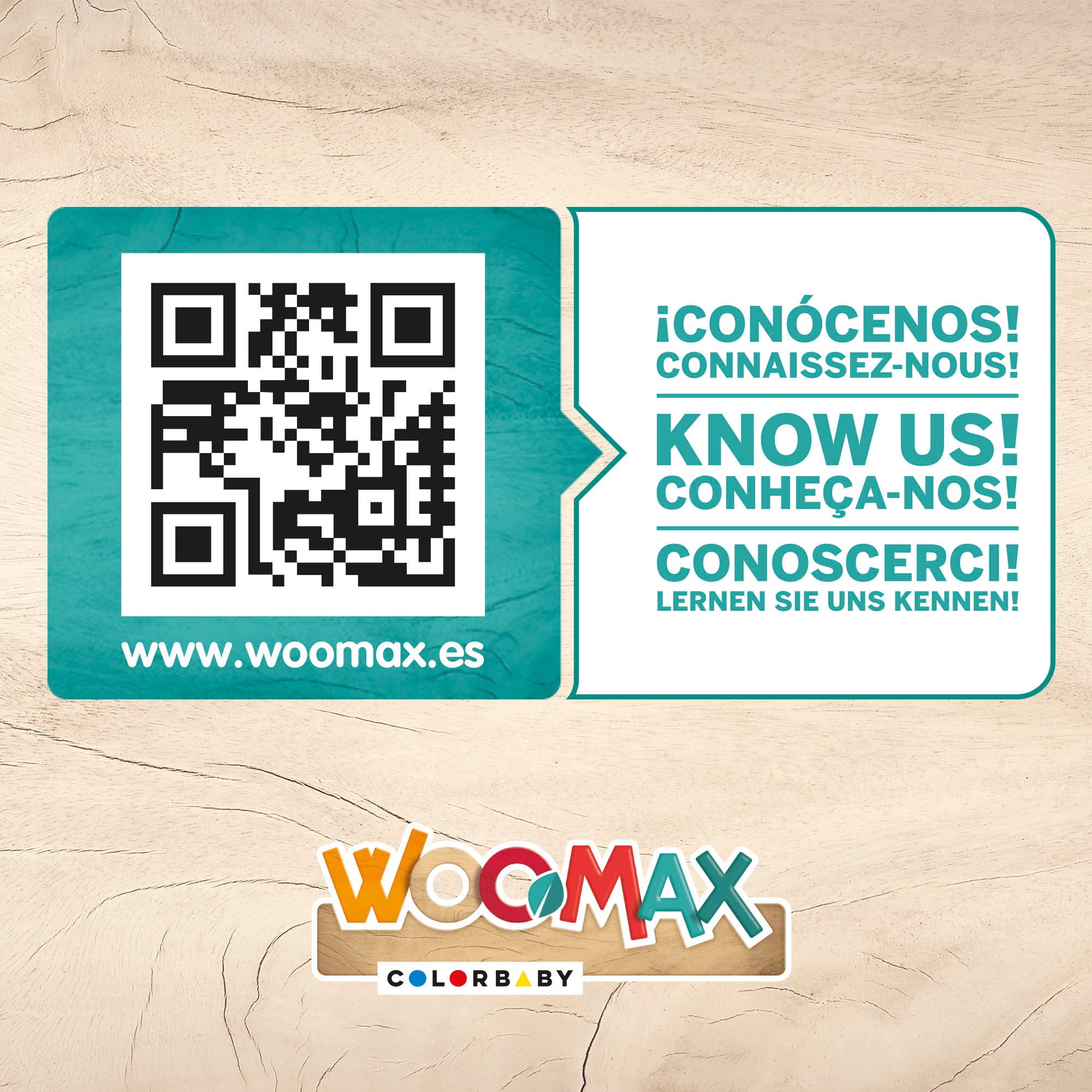 Pista de madeira para carrinhos WOOMAX