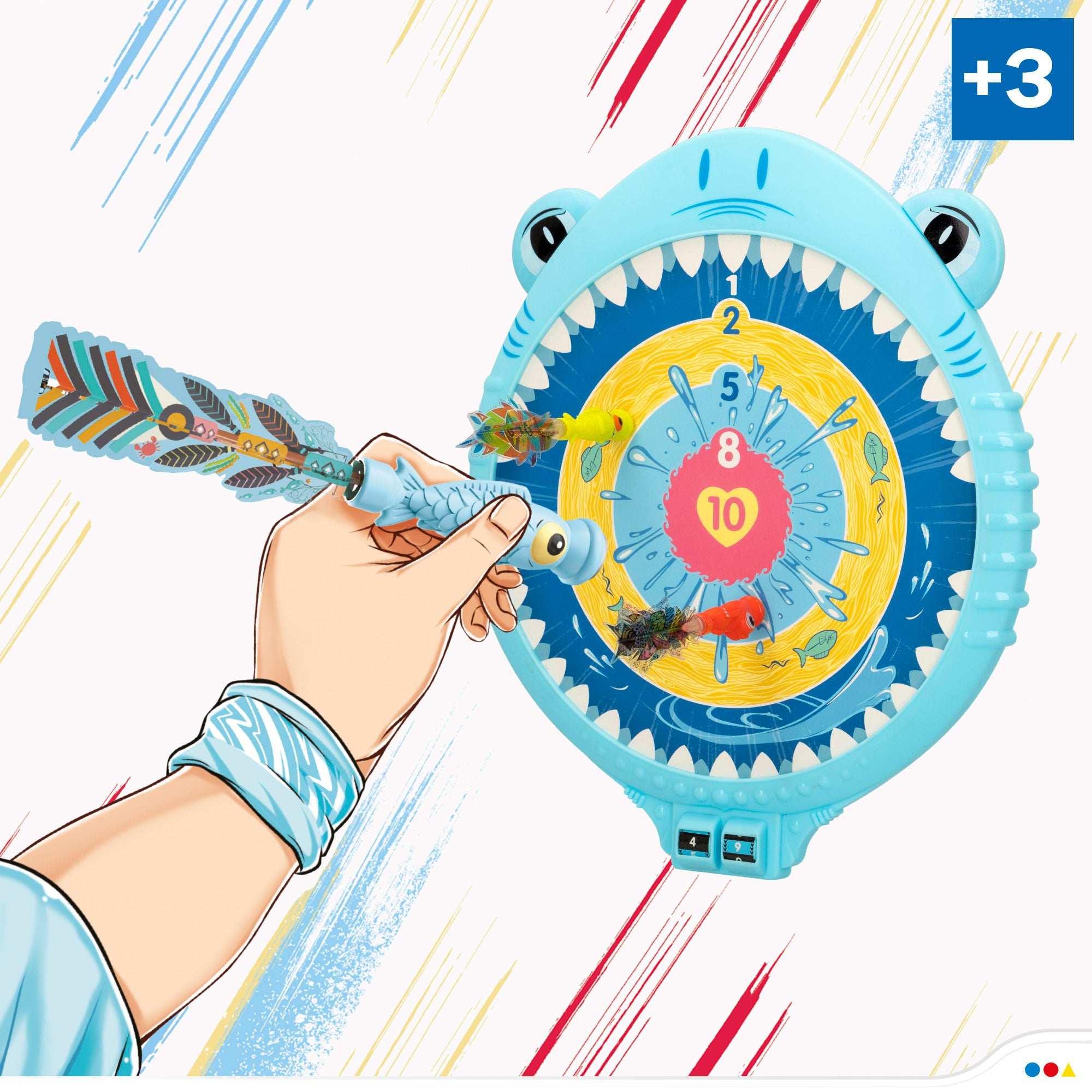 Alvo de dardos magnético da CB Toys