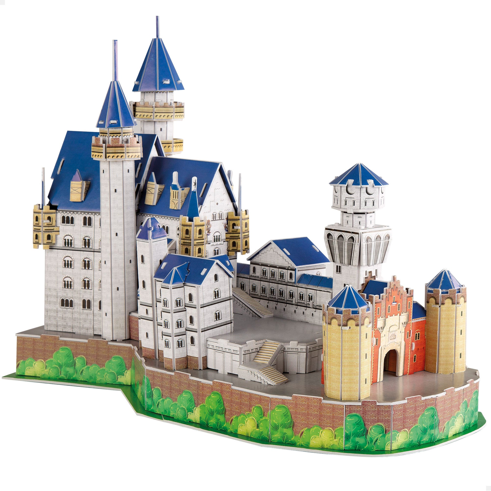 Puzzle 3D do Castelo de Neuschwanstein com 95 peças - Smart Theory