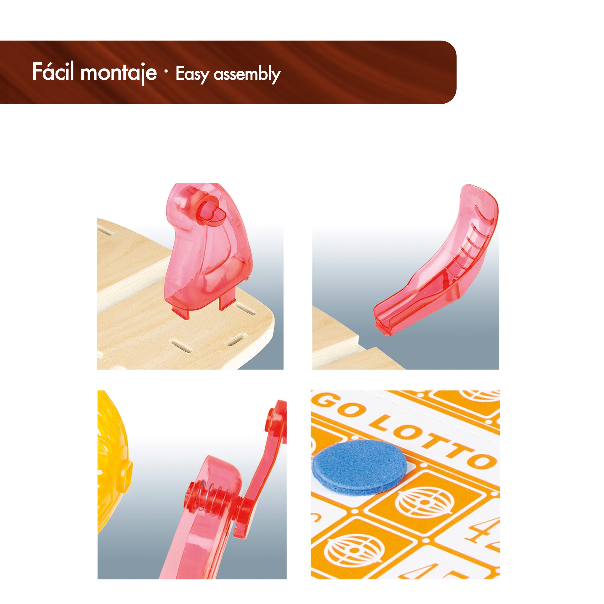 Bingo de madeira da CB Games