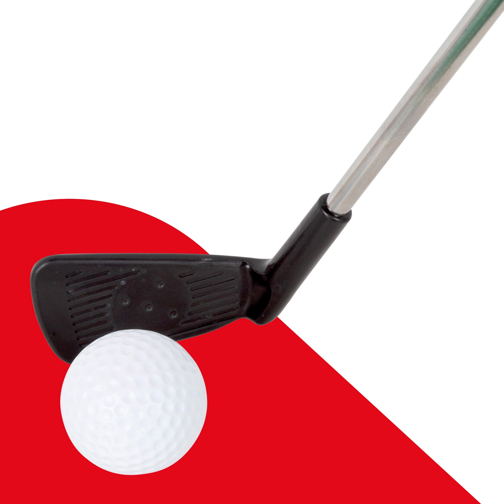 Conjunto de minigolfe CB Sports com 2 tacos e 4 bolas.