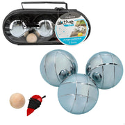 Conjunto de petanca com 3 bolas Aktive Sports