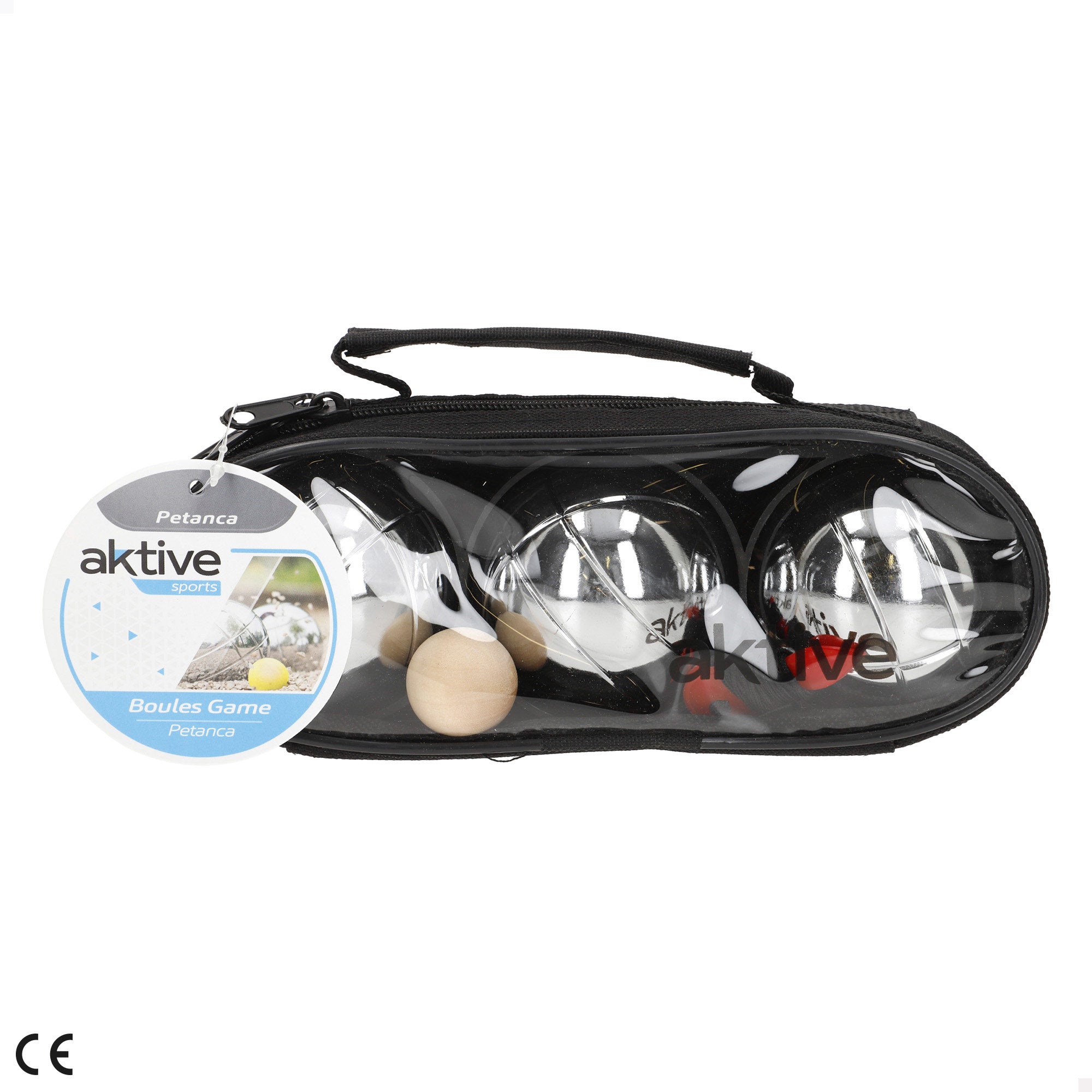 Conjunto de petanca com 3 bolas Aktive Sports