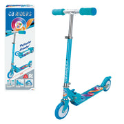 Trotinete dobrável azul de duas rodas CB Riders