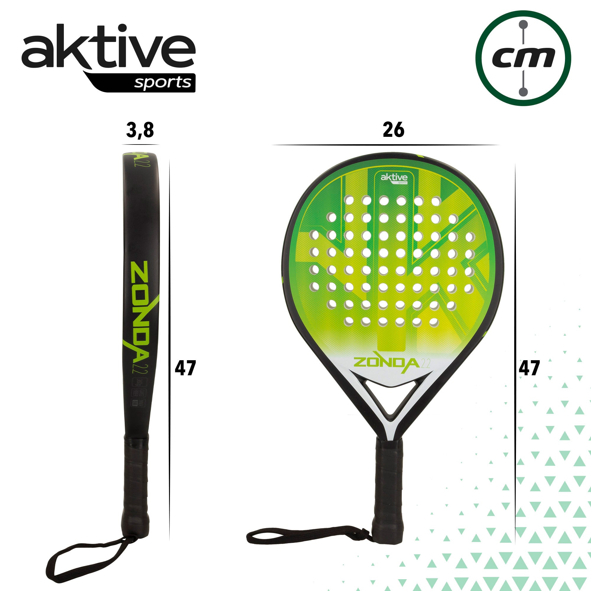 Raquete Padel Zonda 2.2 Power-Control Aktive