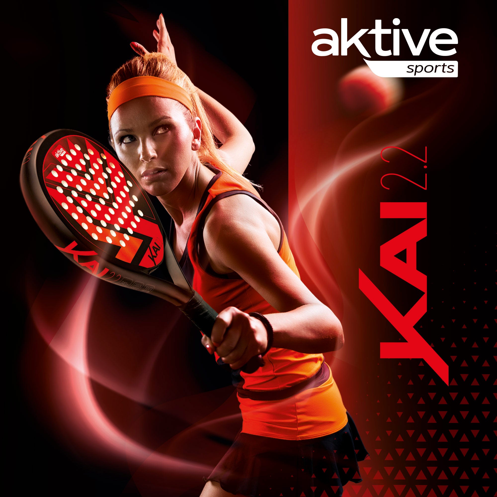 Raquete de padel Kai 2.2 Control Aktive