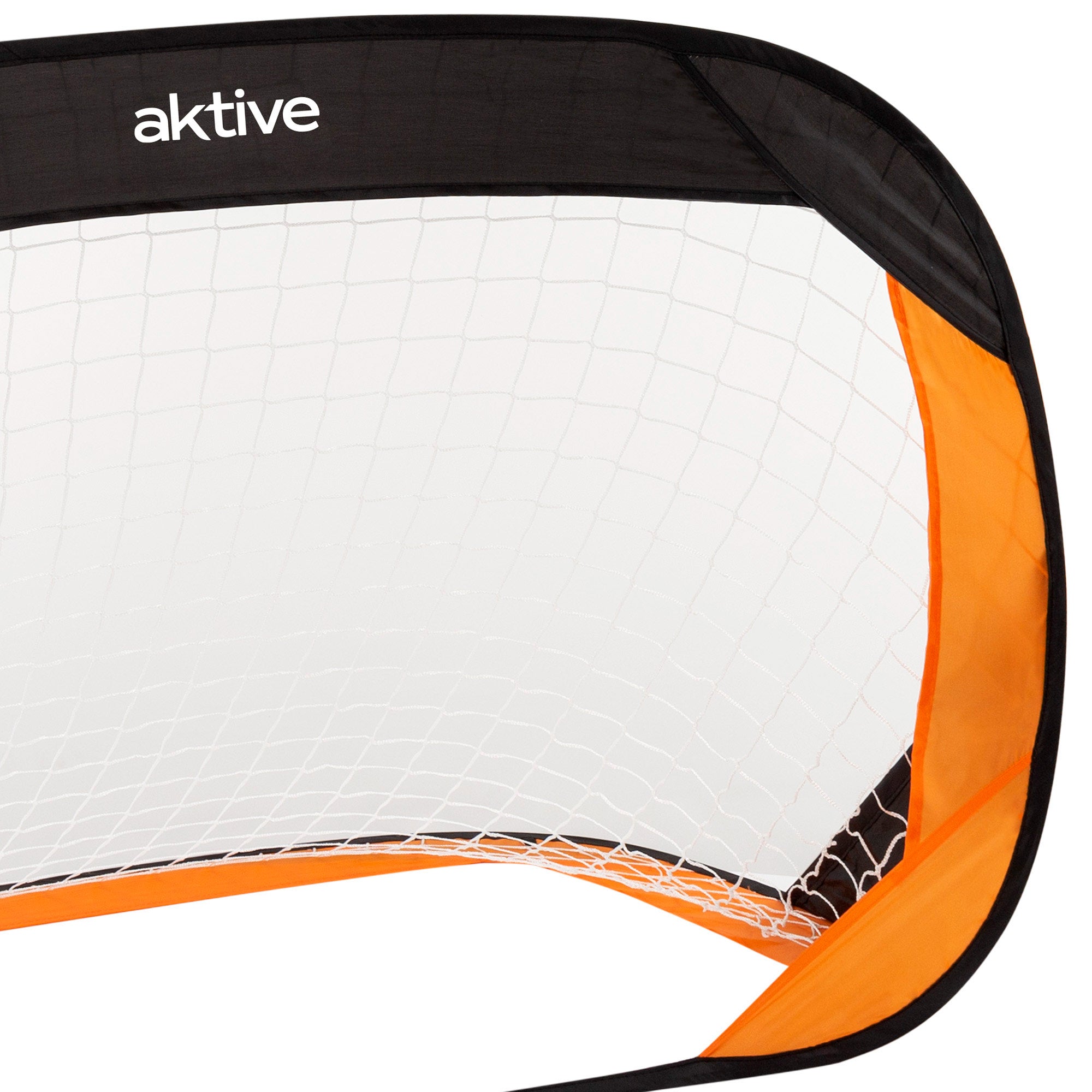 Conjunto de 2 balizas de futebol dobráveis ​​da Aktive Sports