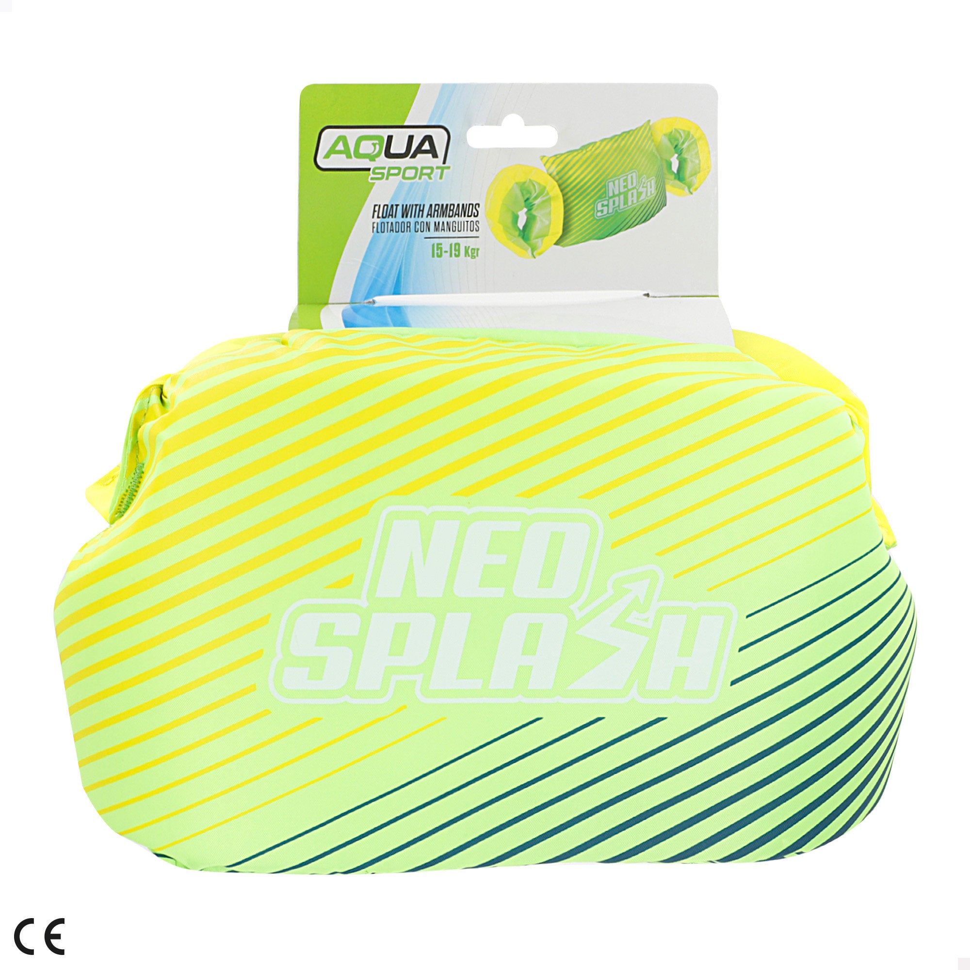 Boia aquática infantil com braçadeiras para bebés dos 15 aos 19 kg