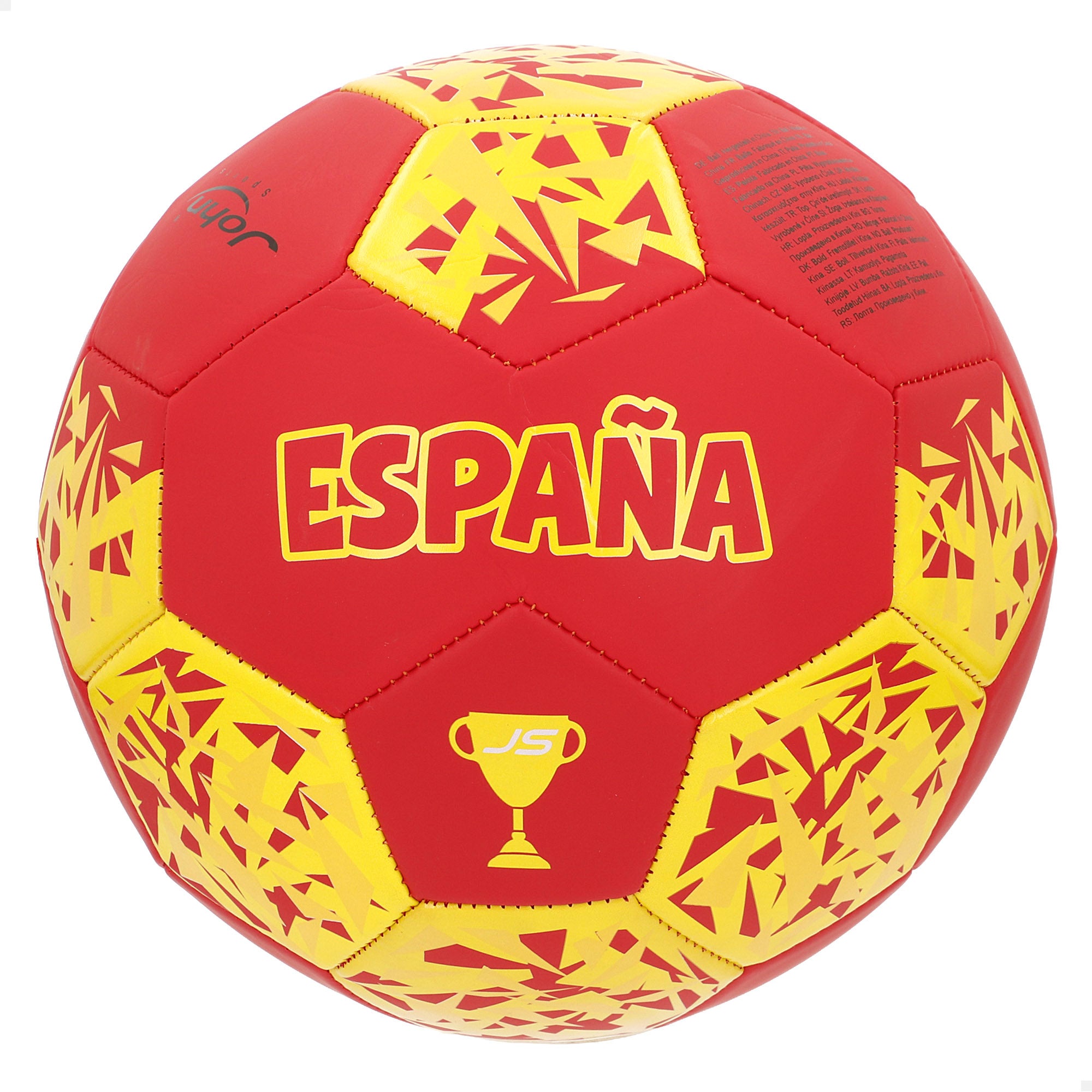 Bola de futebol espanhola tamanho 5 (desinflada) John