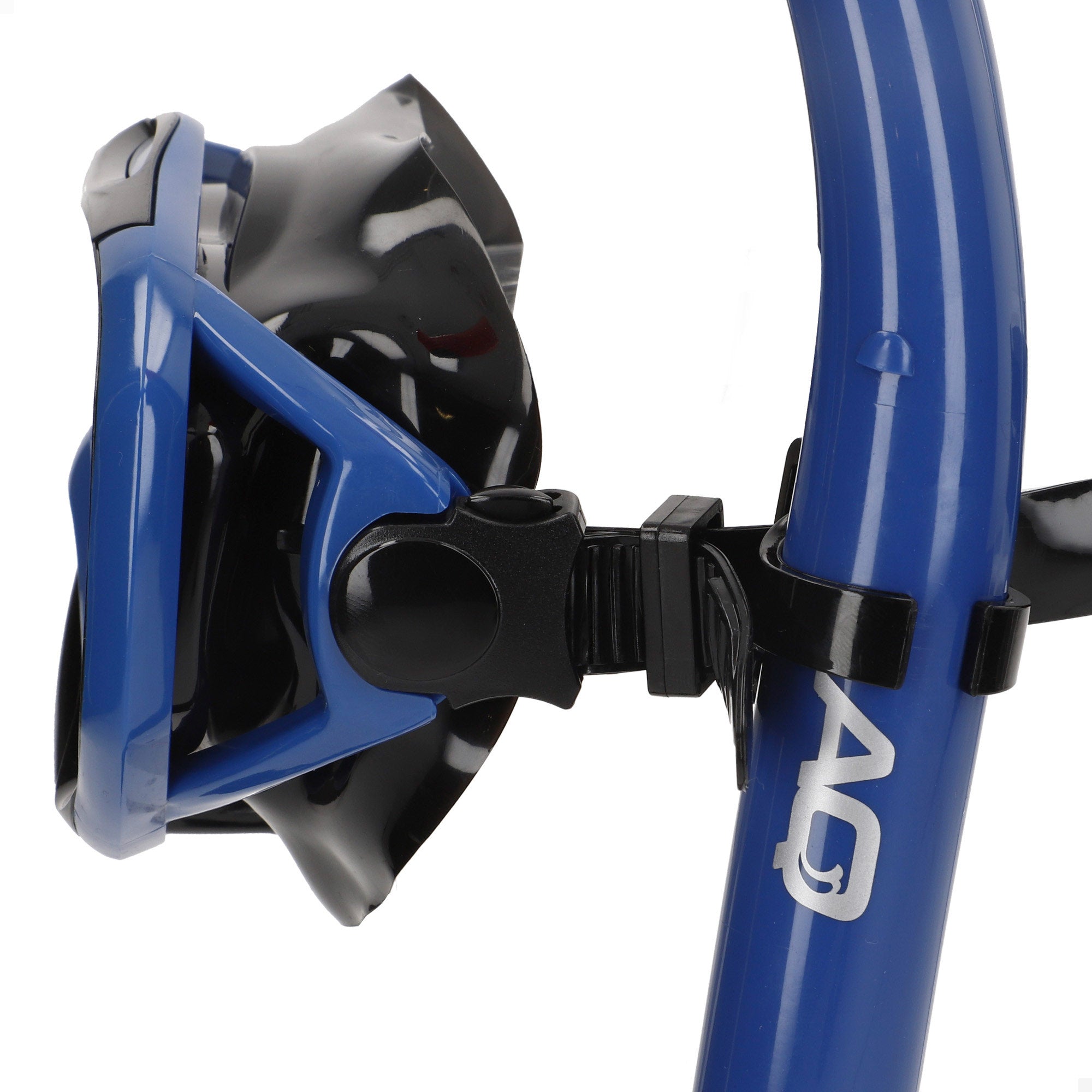 Conjunto Aqua Sport com óculos de mergulho 150º e snorkel para adulto