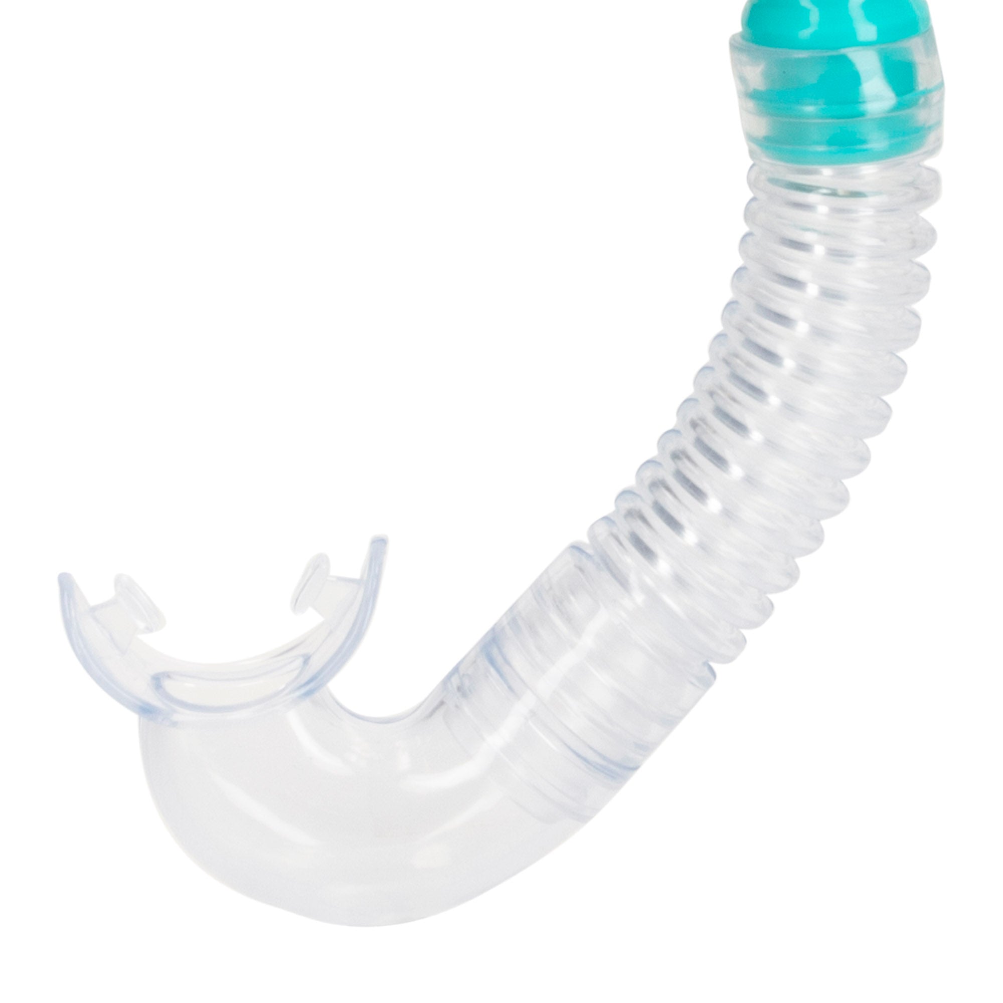 Conjunto Aqua Sport com óculos de mergulho e snorkel para adulto, turquesa/lilás