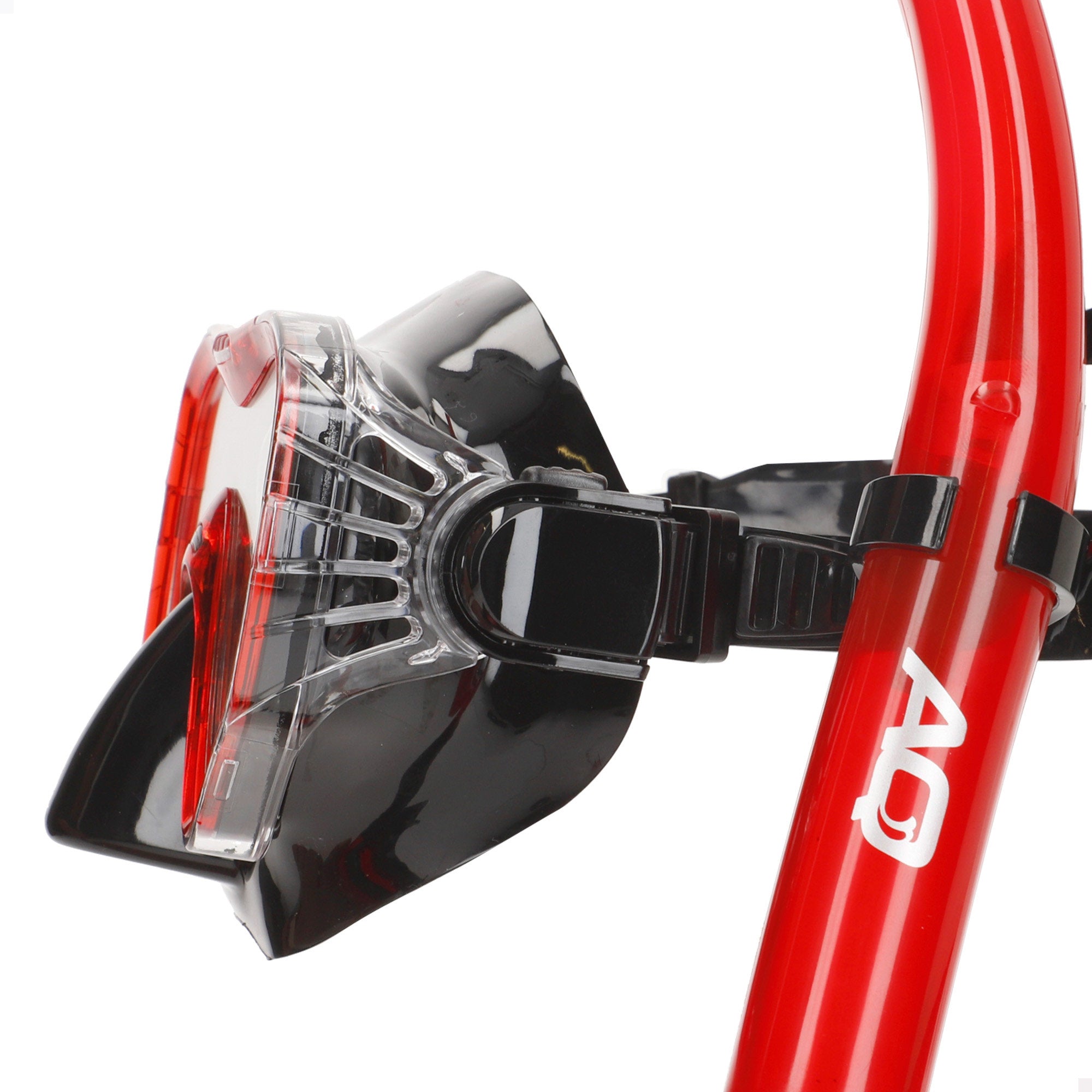 Conjunto Aqua Sport para adulto: óculos de mergulho e snorkel com estojo.