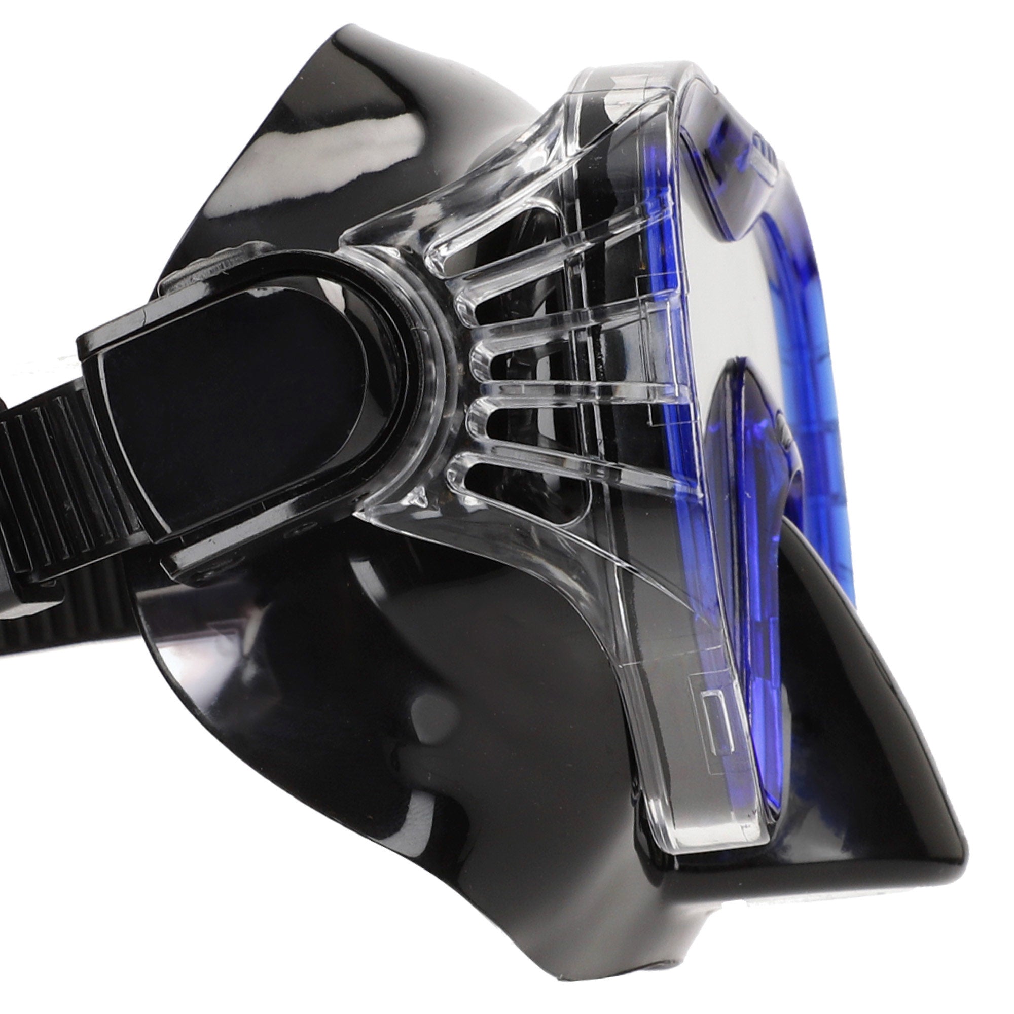 Conjunto Aqua Sport para adulto: óculos de mergulho e snorkel com estojo.