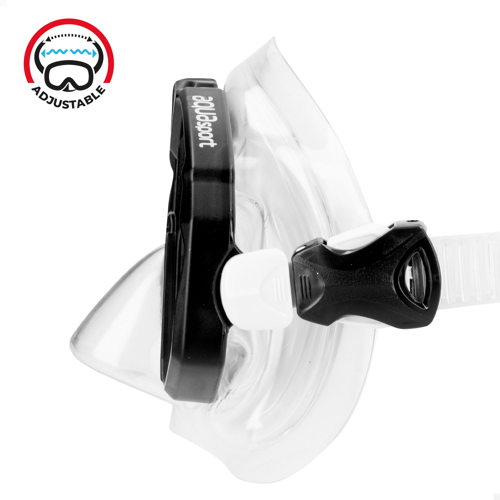 Óculos de mergulho para adulto da Aqua Sport