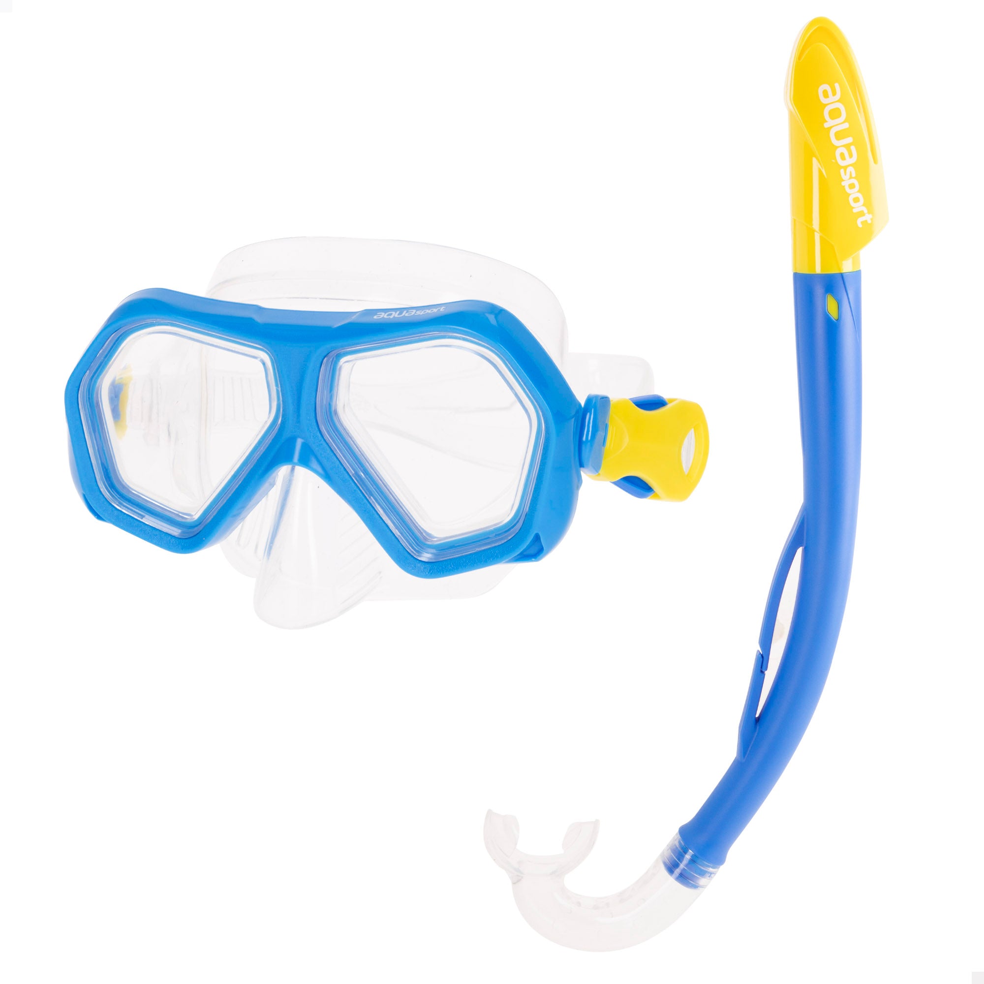 Conjunto de óculos de mergulho Aqua Sport para criança com snorkel.