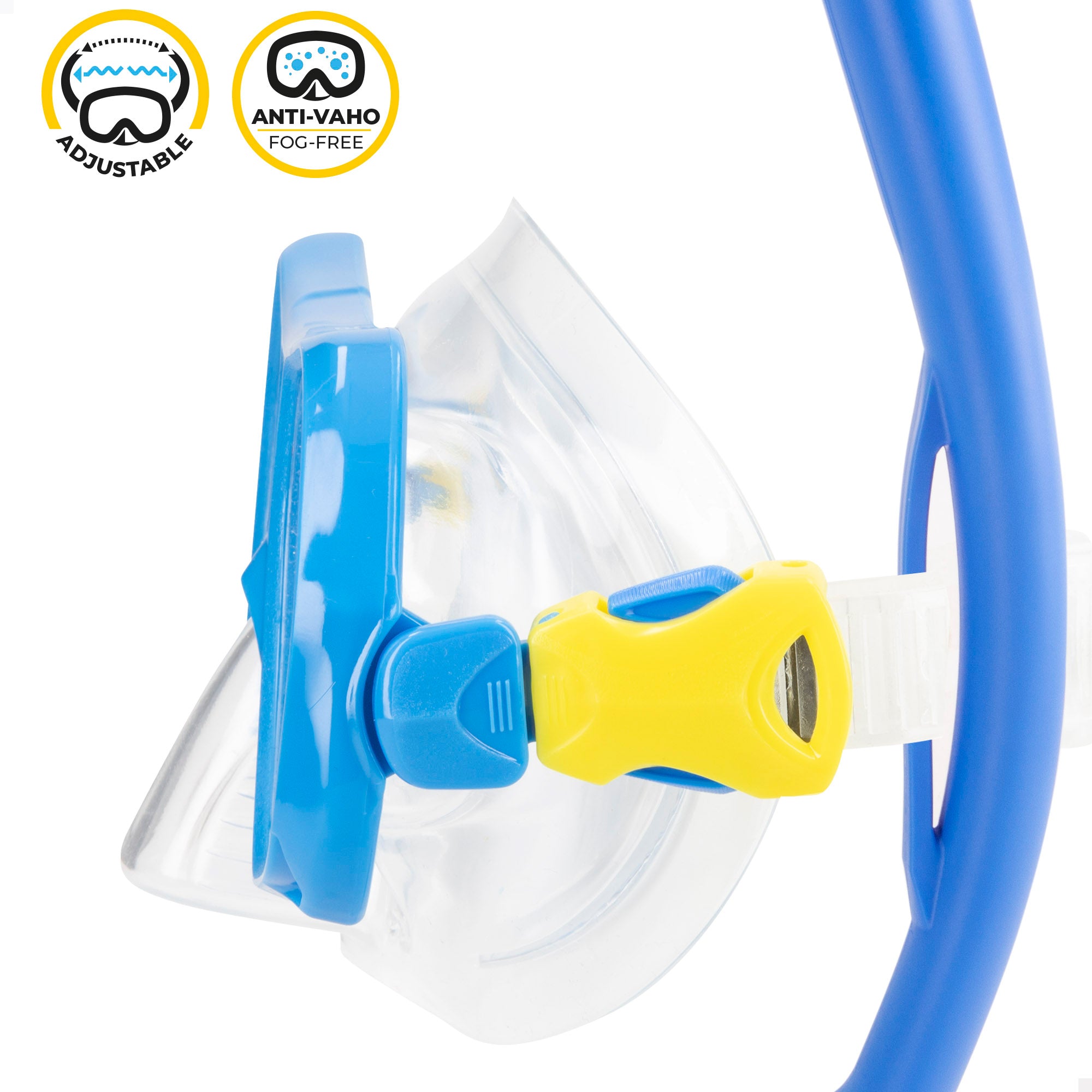 Conjunto de óculos de mergulho Aqua Sport para criança com snorkel.