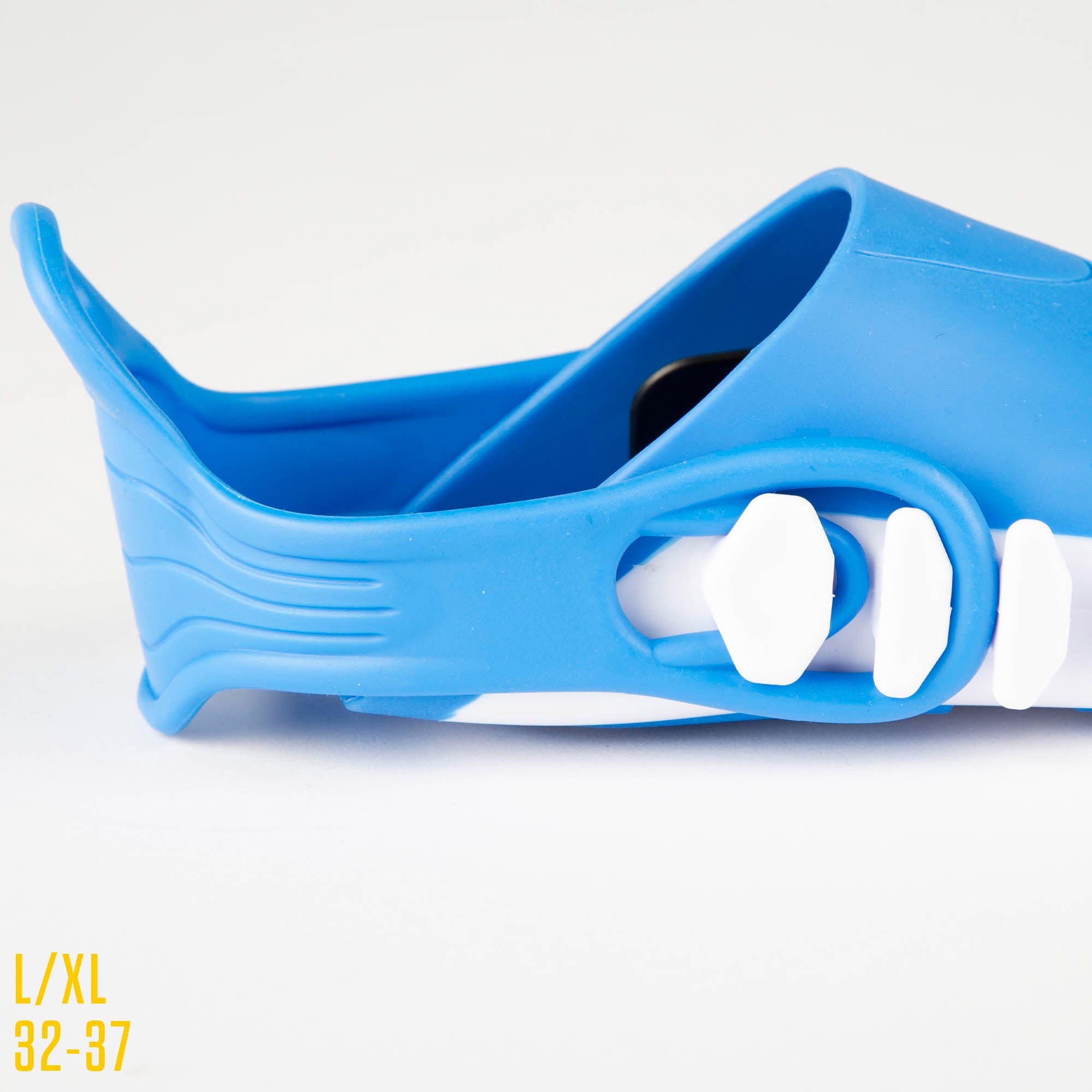 Conjunto Aqua Sport para criança com óculos de mergulho, snorkel e barbatanas, tamanhos 32 a 37.