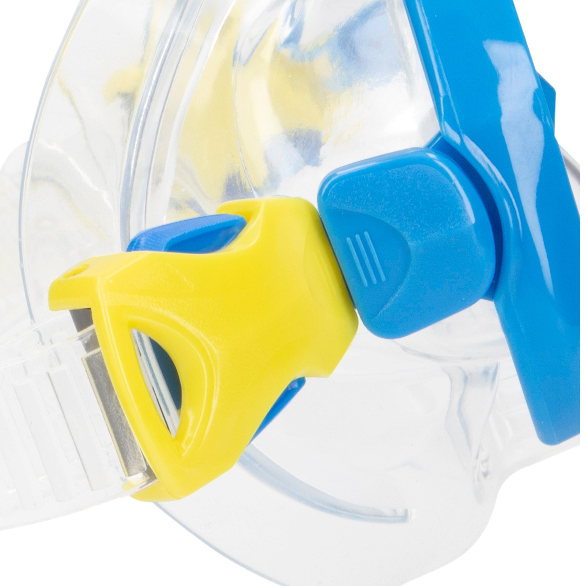 Conjunto Aqua Sport para criança com óculos de mergulho, snorkel e barbatanas, tamanhos 32 a 37.