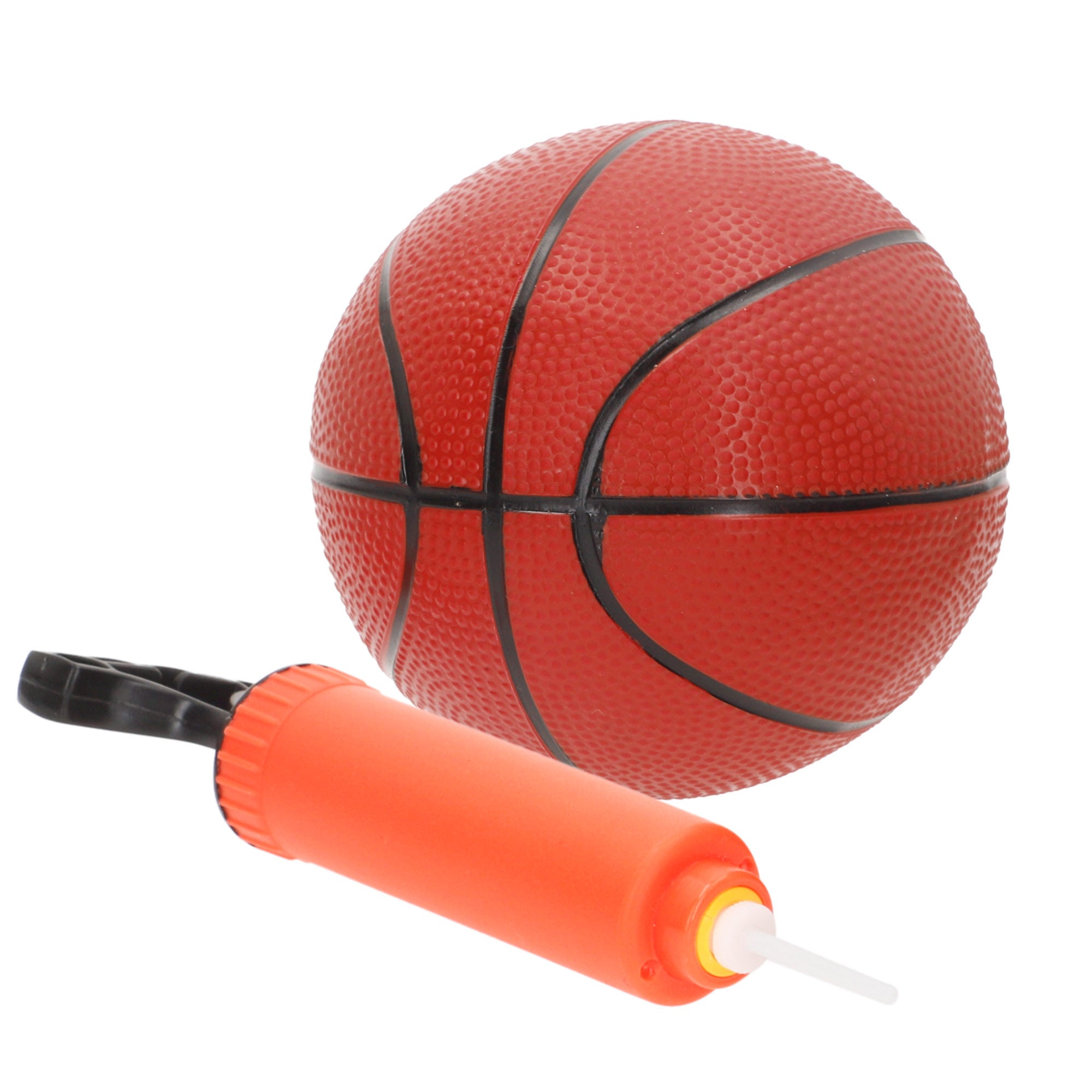 Cesta de basquetebol de parede Aktive de 32 cm com bola e bomba.