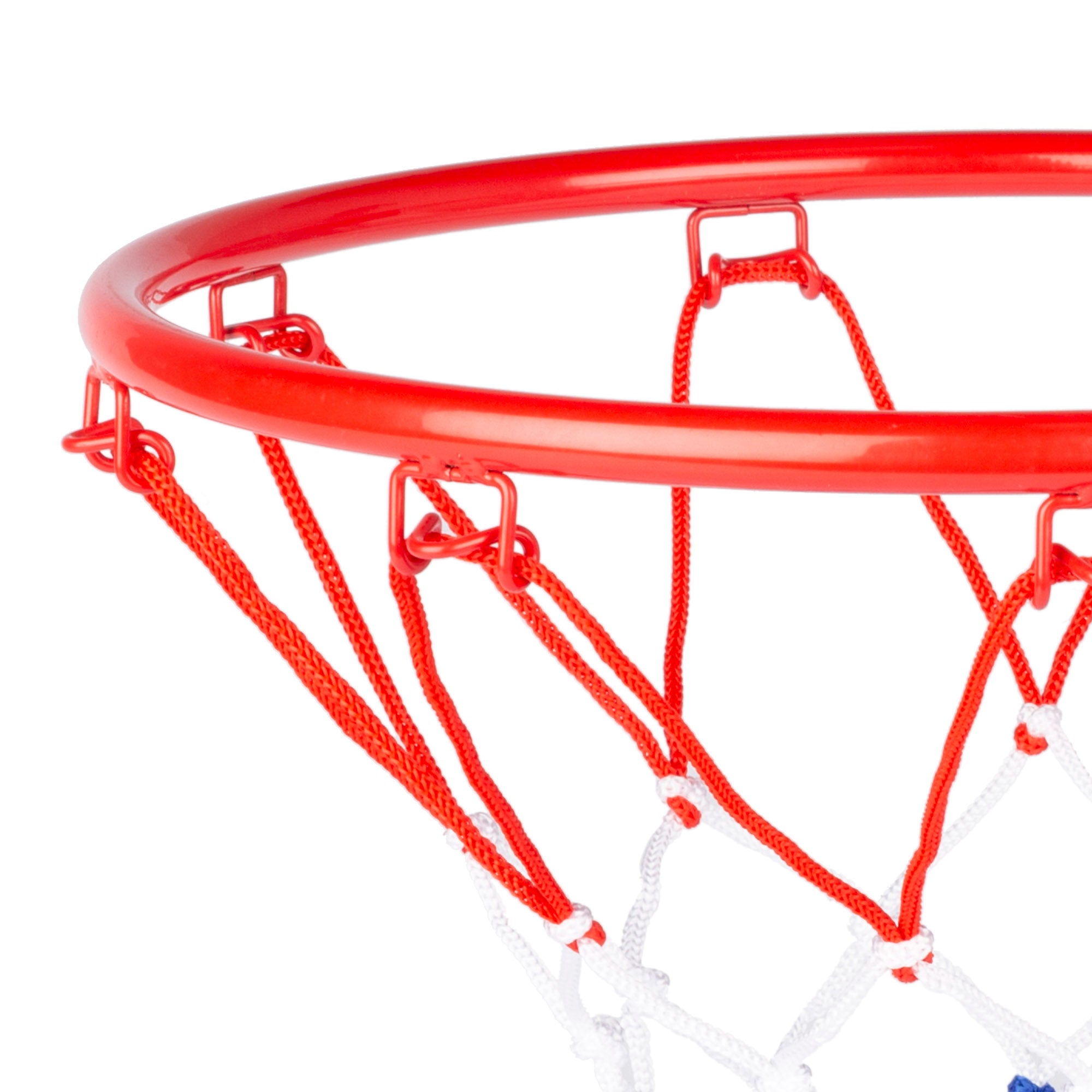 Cesta de basquetebol de parede Aktive de 32 cm com bola e bomba.