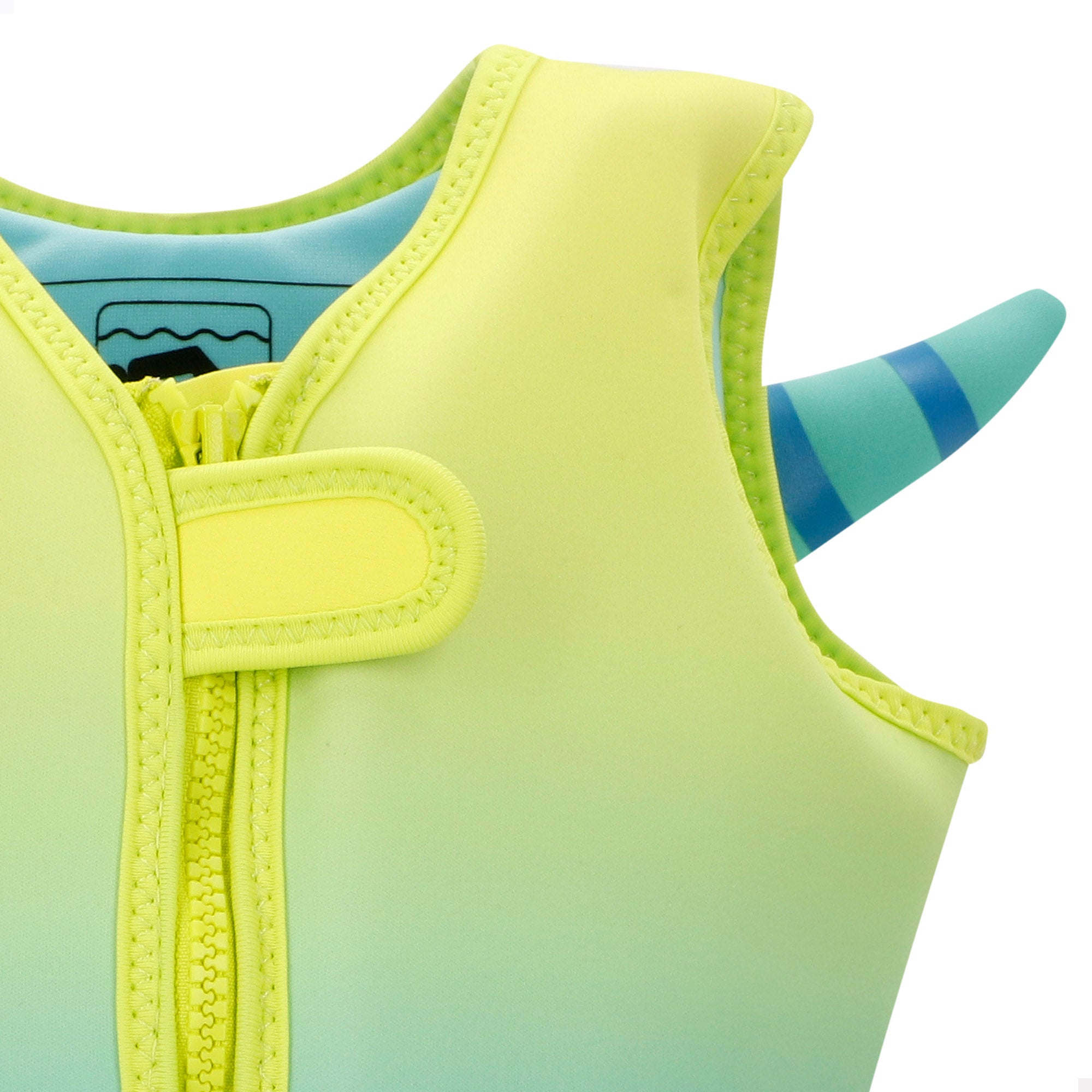Colete flutuante em neoprene para desportos aquáticos, para crianças dos 1 aos 3 anos.