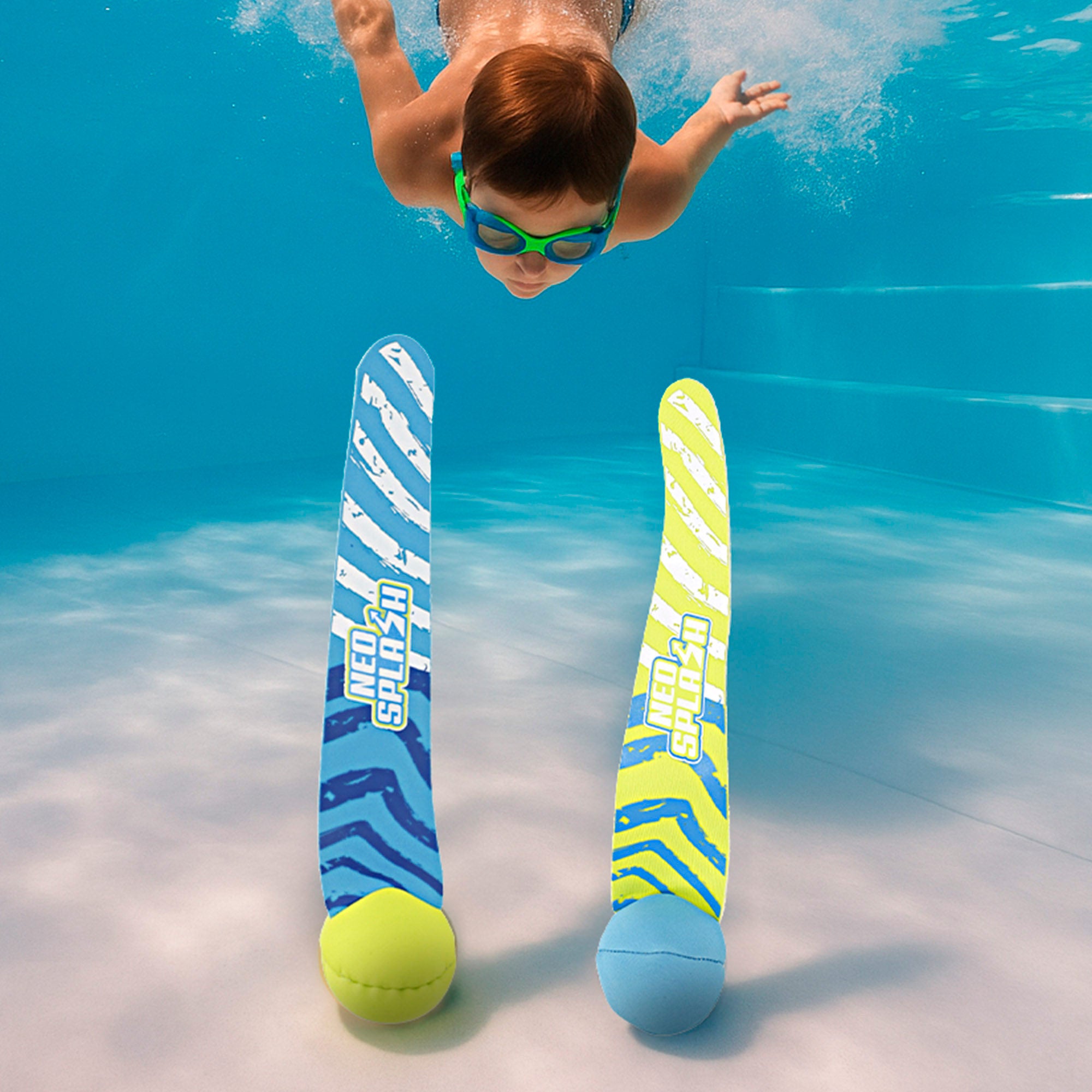 Conjunto de 3 peças para jogo aquático de mergulho Aqua World
