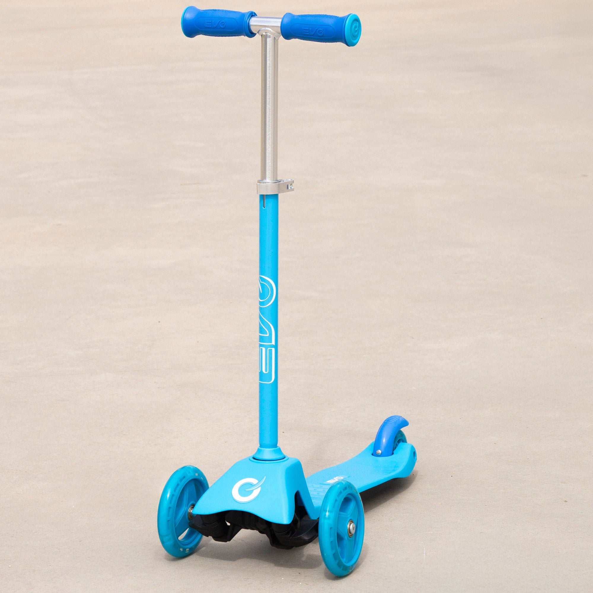 Trotinete EVO ajustável de 3 rodas azul