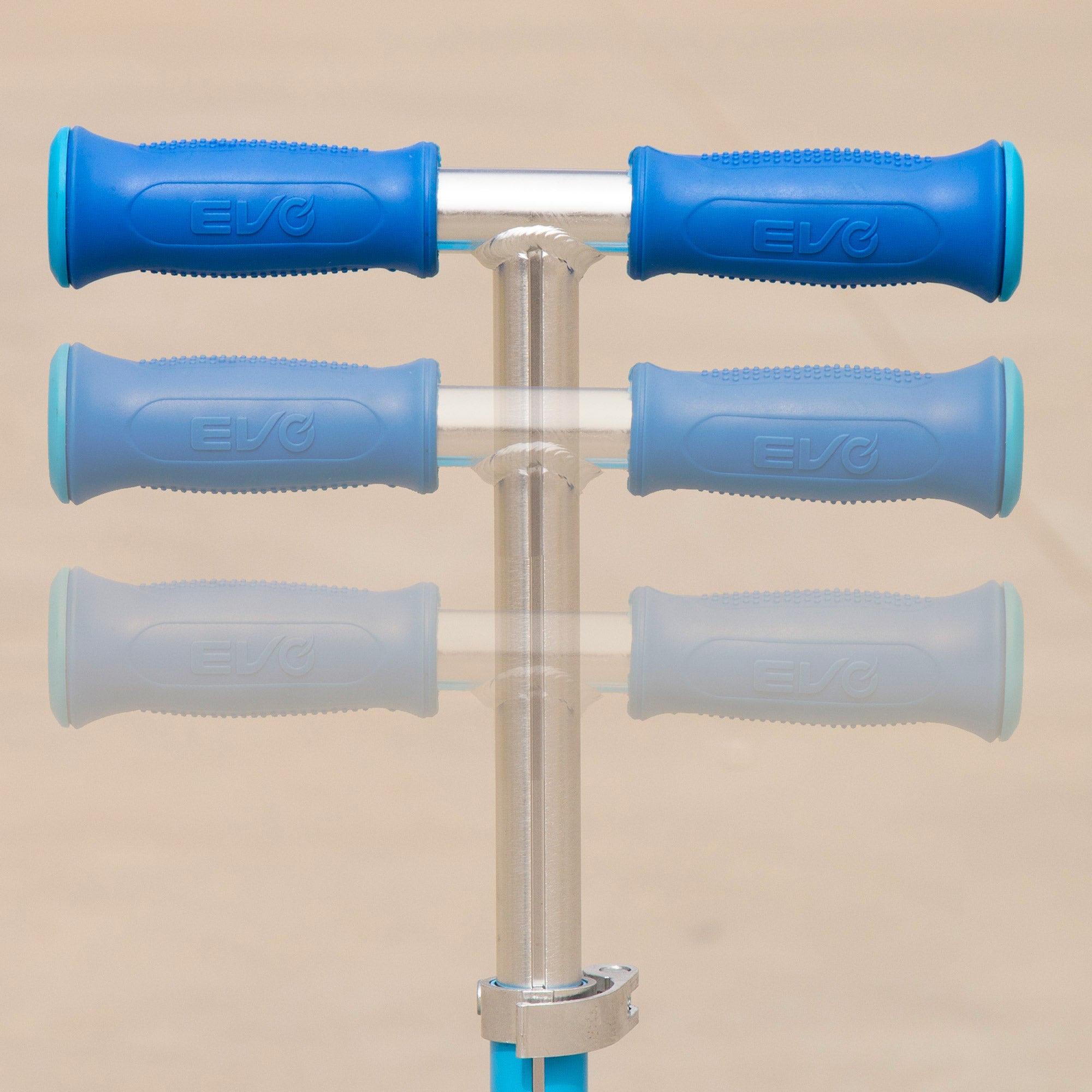 Trotinete EVO ajustável de 3 rodas azul