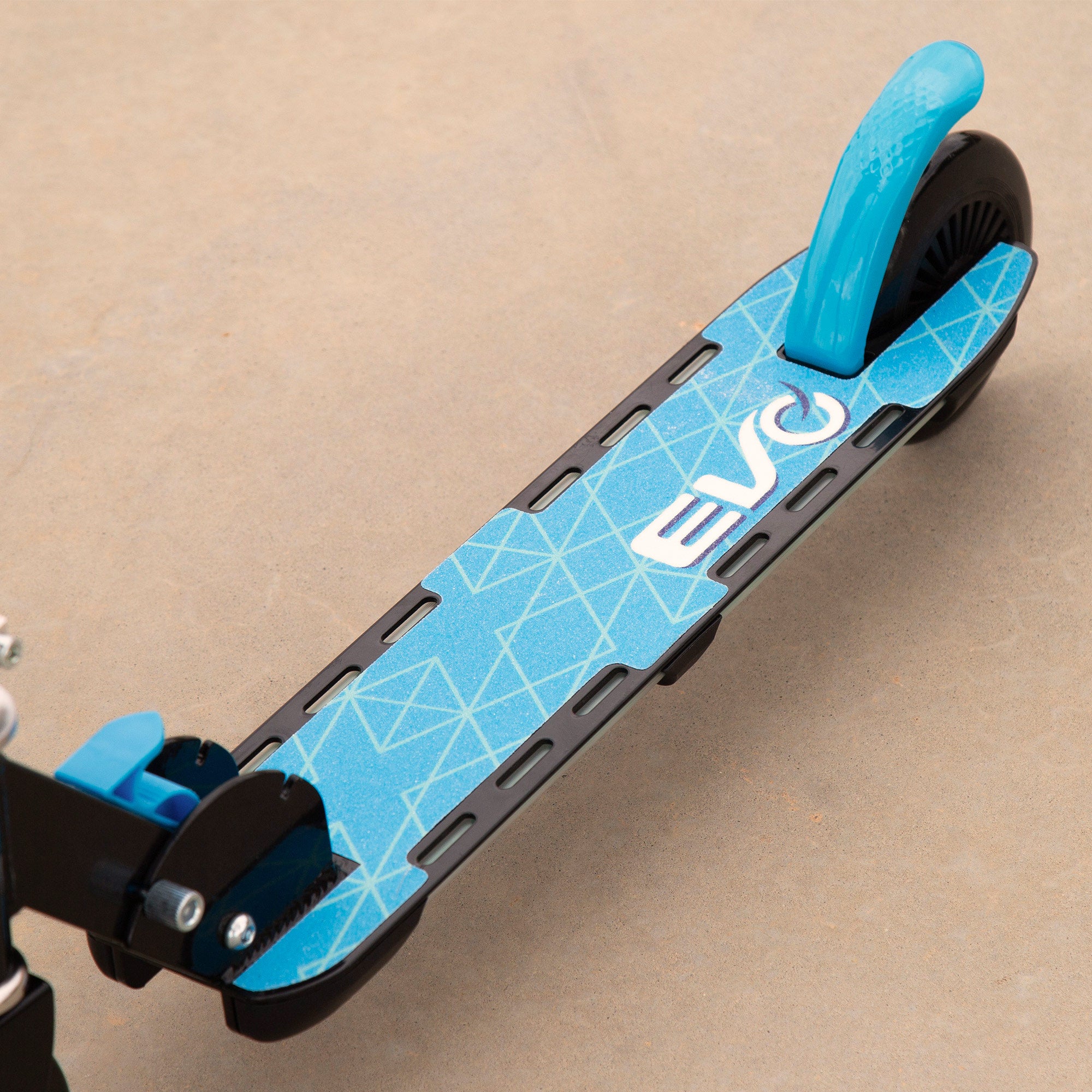 Trotinete EVO Azul com 2 Rodas e Luzes Multicolor