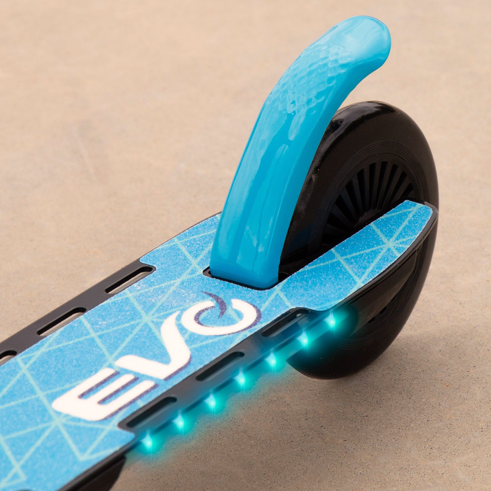 Trotinete EVO Azul com 2 Rodas e Luzes Multicolor
