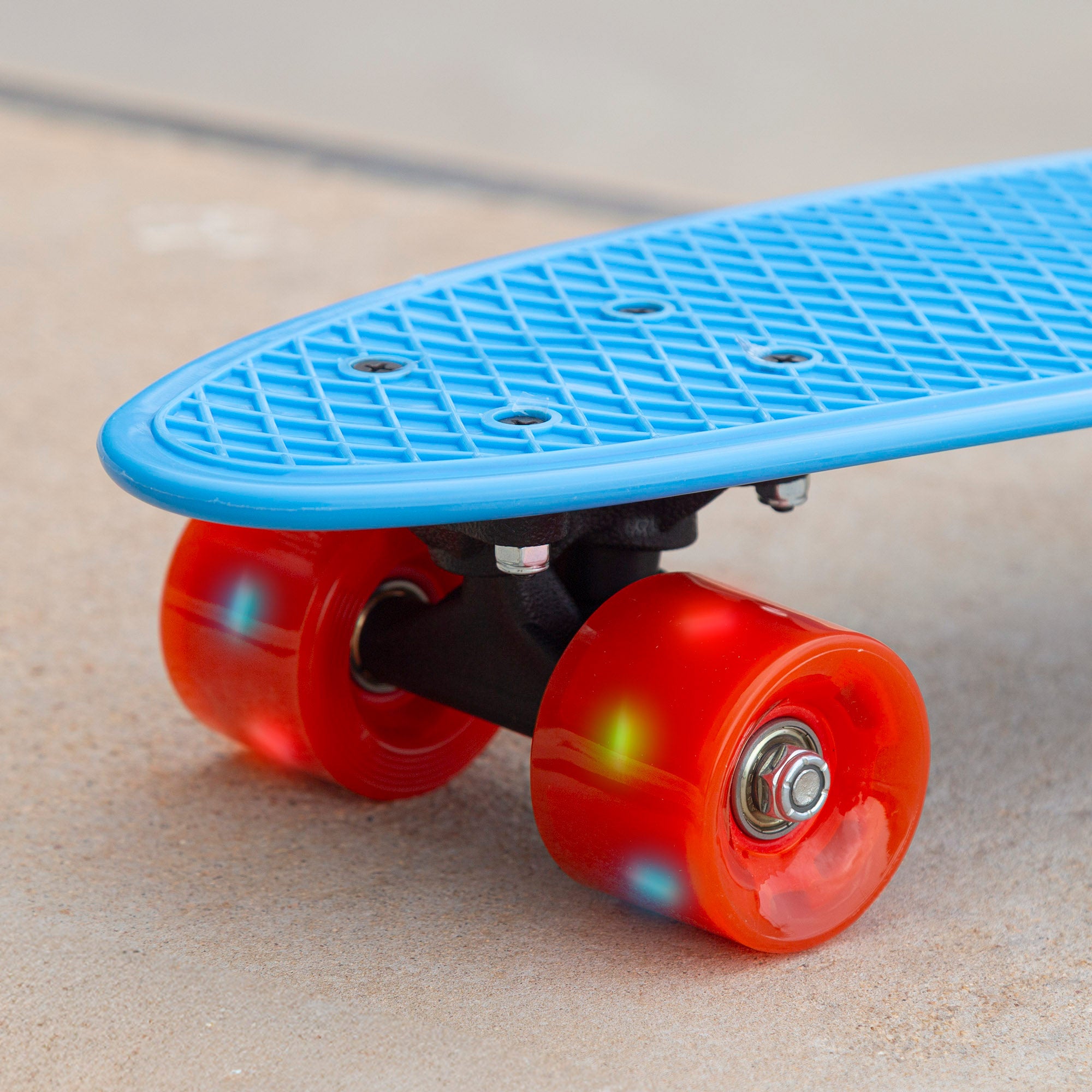 Skate EVO Azul com Luzes