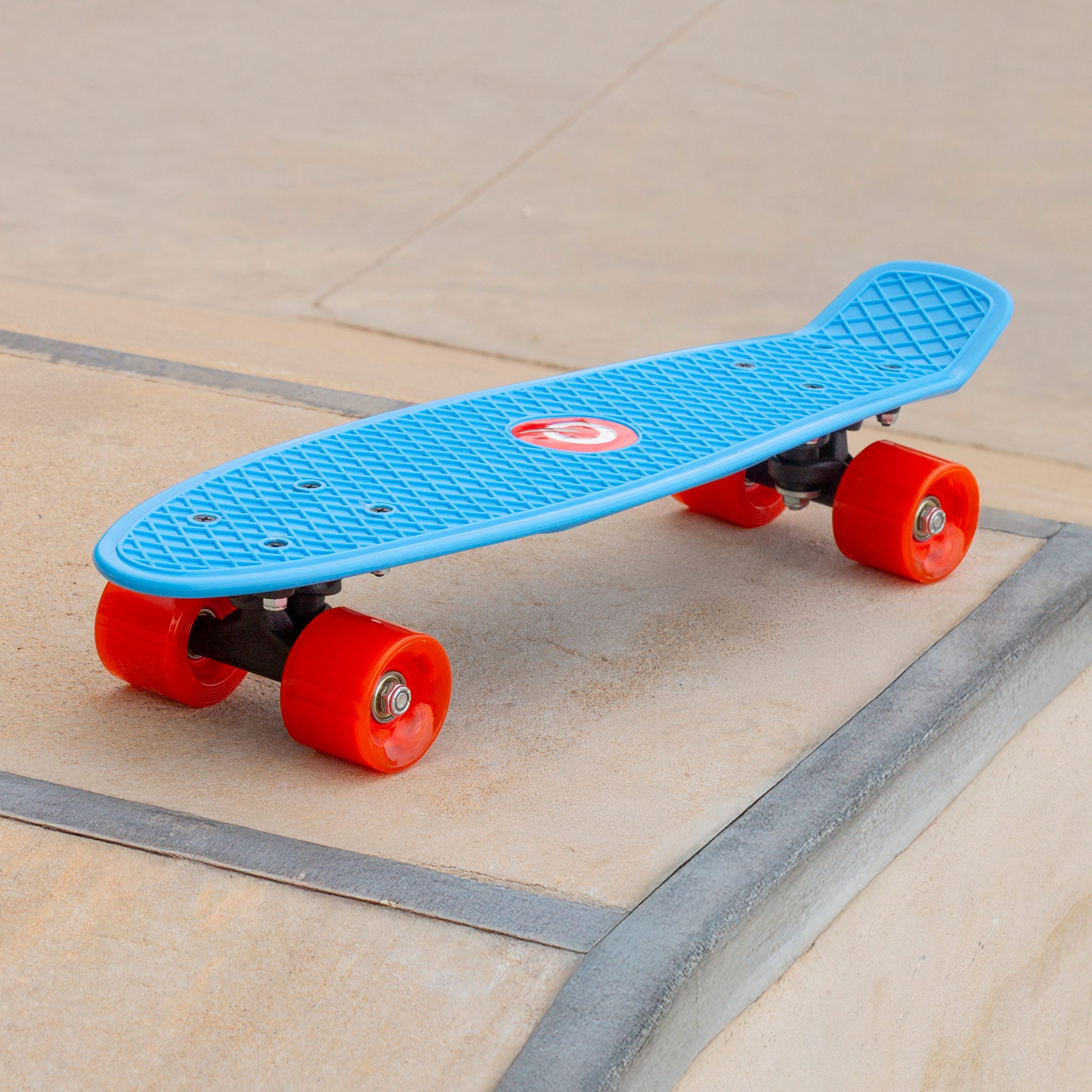 Skate EVO Azul com Luzes