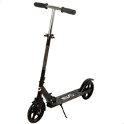Trotinete EVO de 2 rodas, dobrável e com altura ajustável, preta.