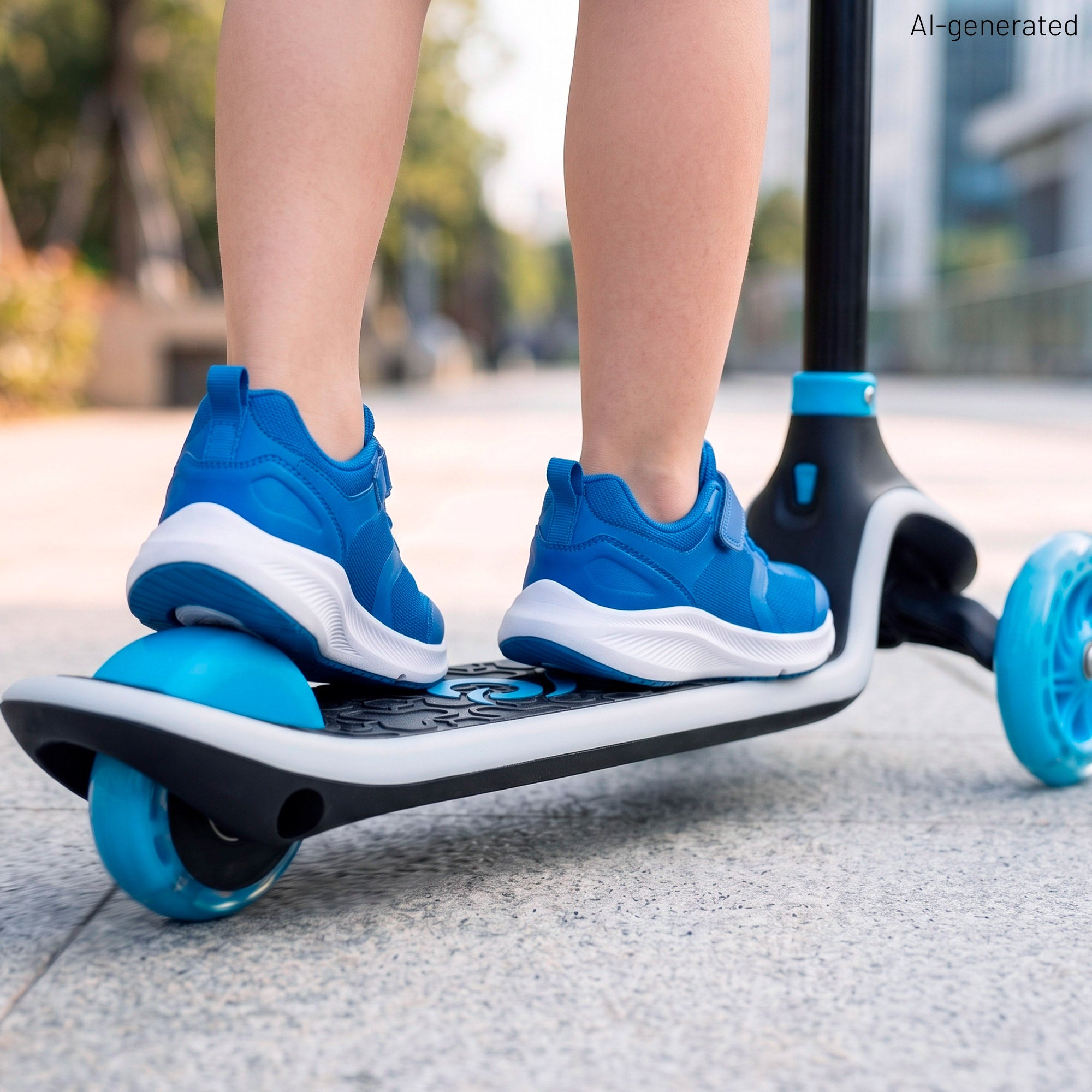 Trotinete infantil 3 rodas com luzes + 3 anos EVO