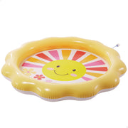 Piscina infantil insuflável em forma de flor da INTEX com jato de água D104