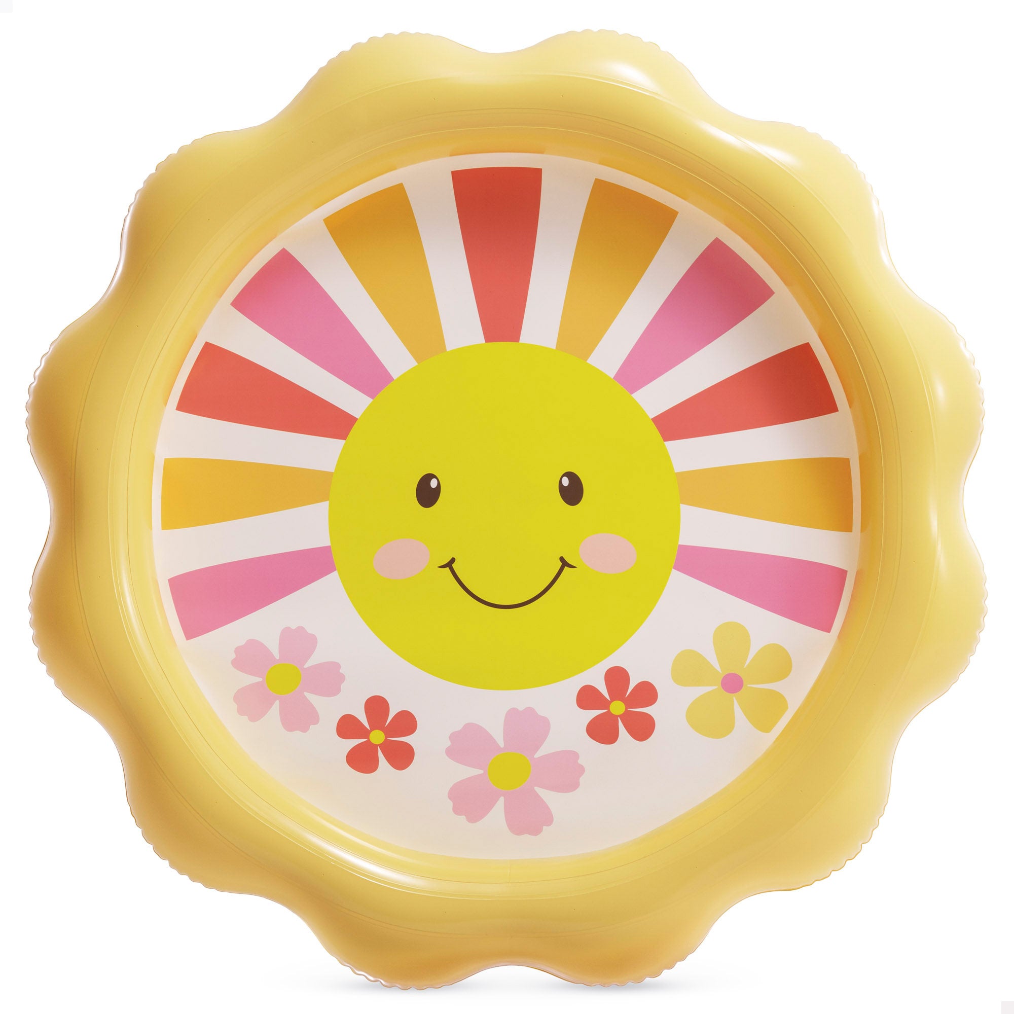 Piscina infantil insuflável em forma de flor da INTEX com jato de água D104