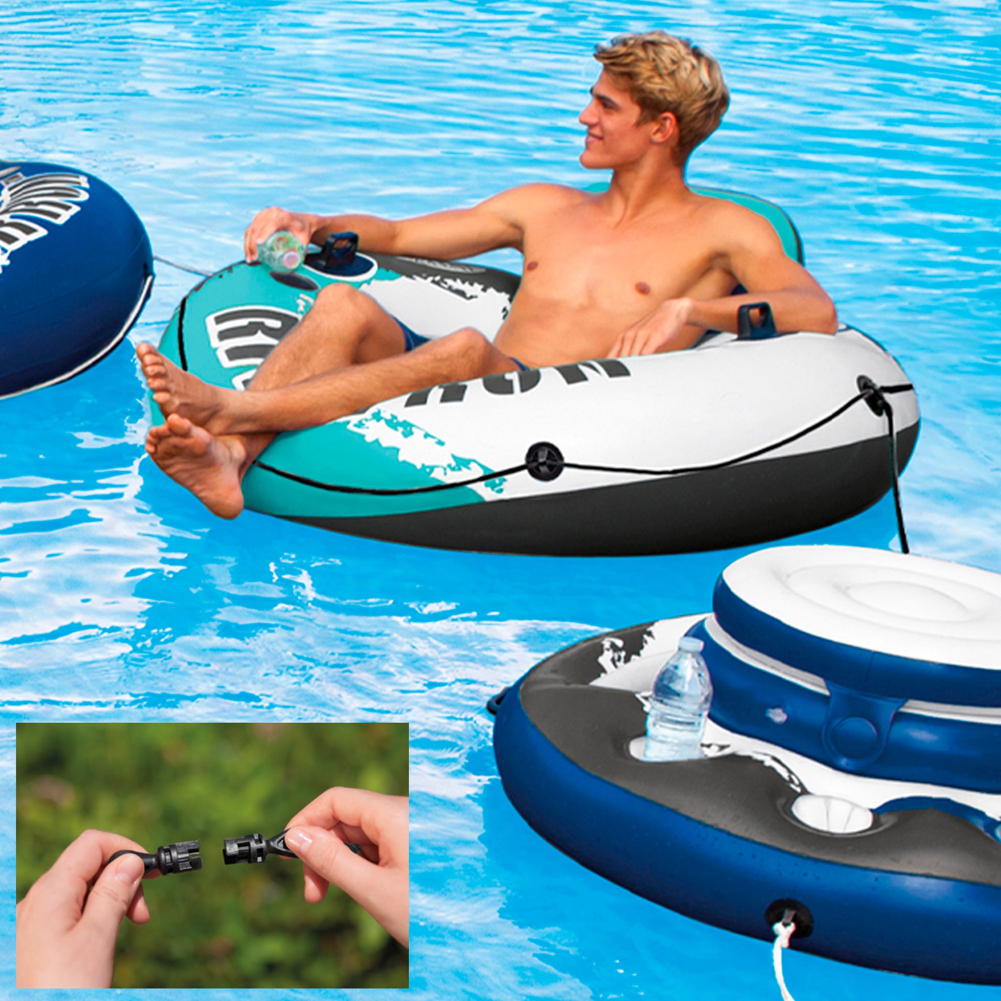 Roda insuflável INTEX River Run Ø135 cm