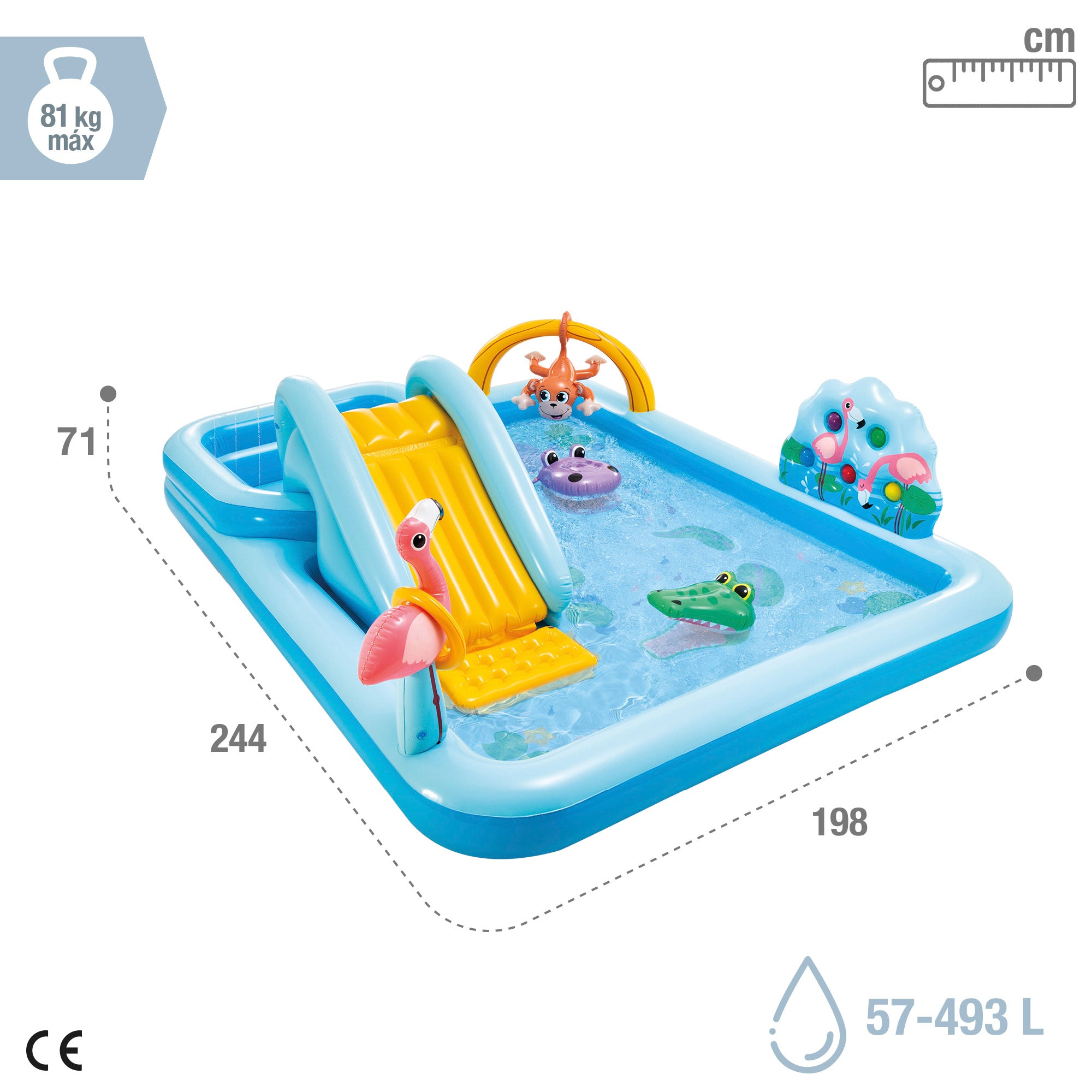 Centro de Aventuras Aquáticas INTEX Jungle Adventure