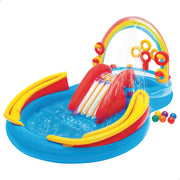 Centro de jogos insuflável Arco-íris INTEX 297x193x135 cm
