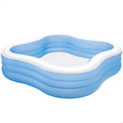 Piscina insuflável quadrada INTEX 229x229x56 cm - 1.250 litros