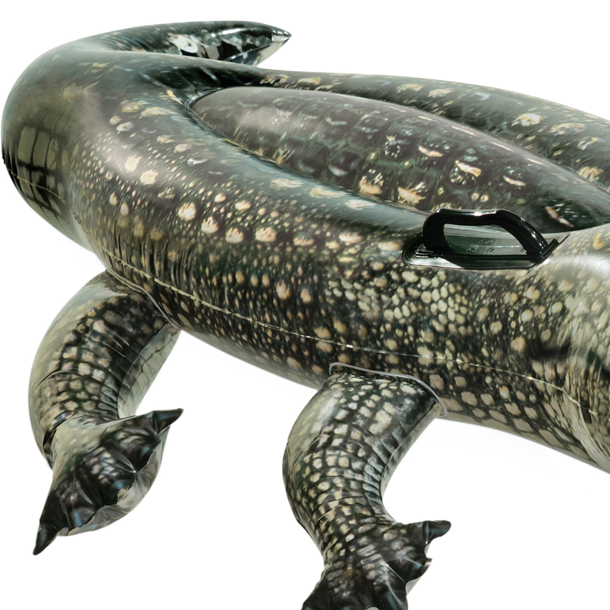 Crocodilo insuflável fotorrealista INTEX com 2 pegas, 86x170 cm