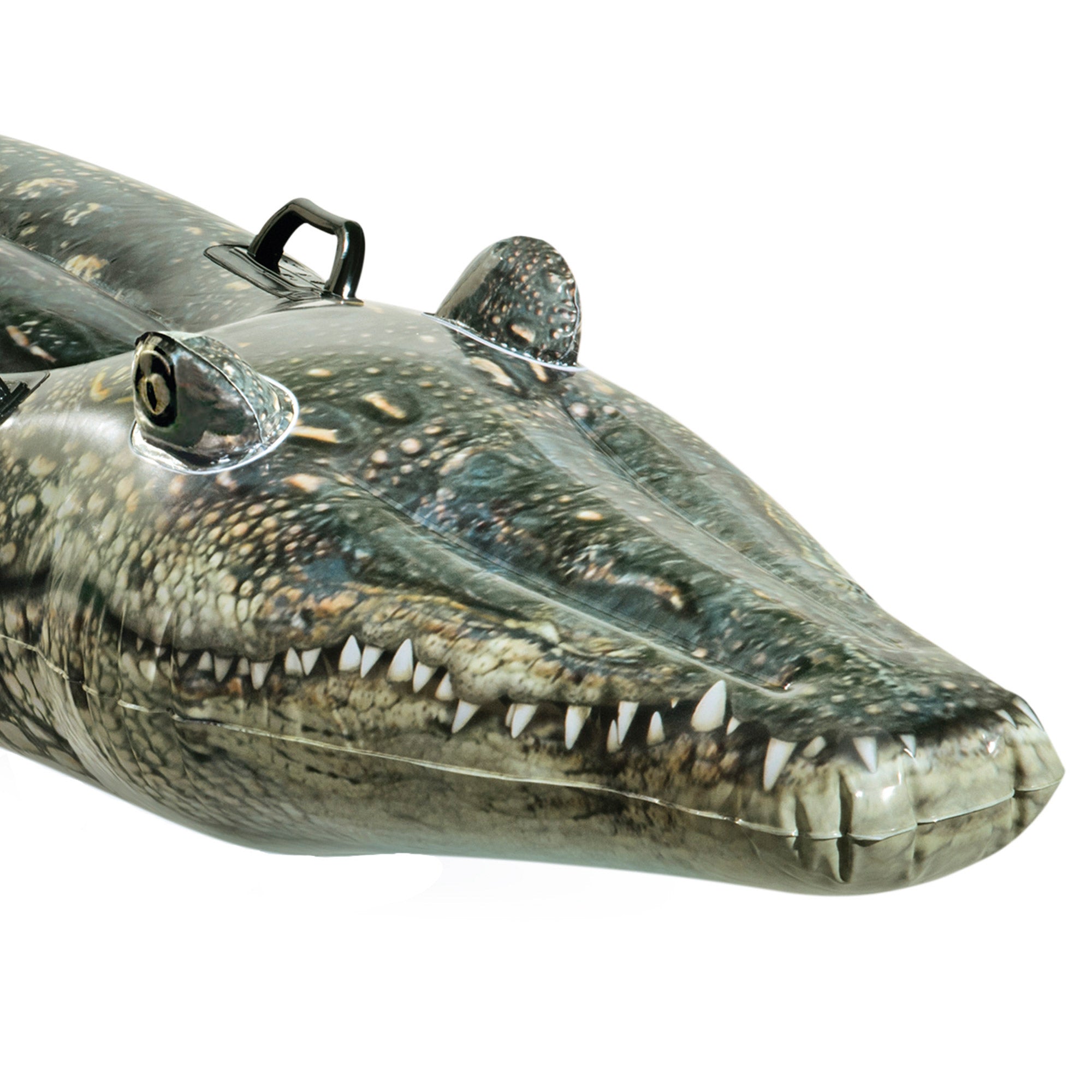 Crocodilo insuflável fotorrealista INTEX com 2 pegas, 86x170 cm