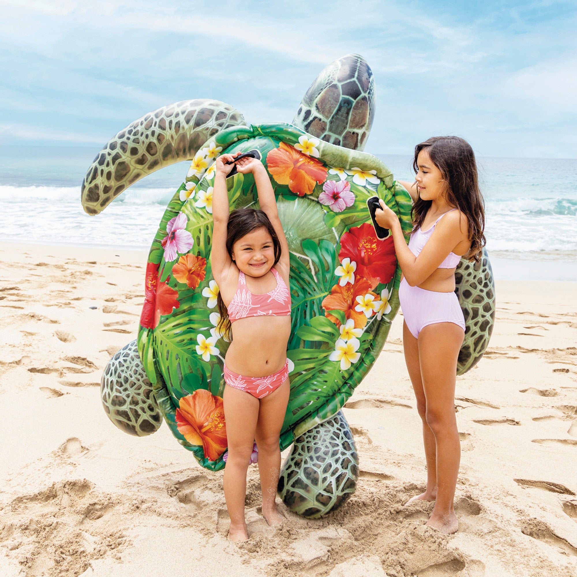Tartaruga insuflável grande INTEX 191x170 cm