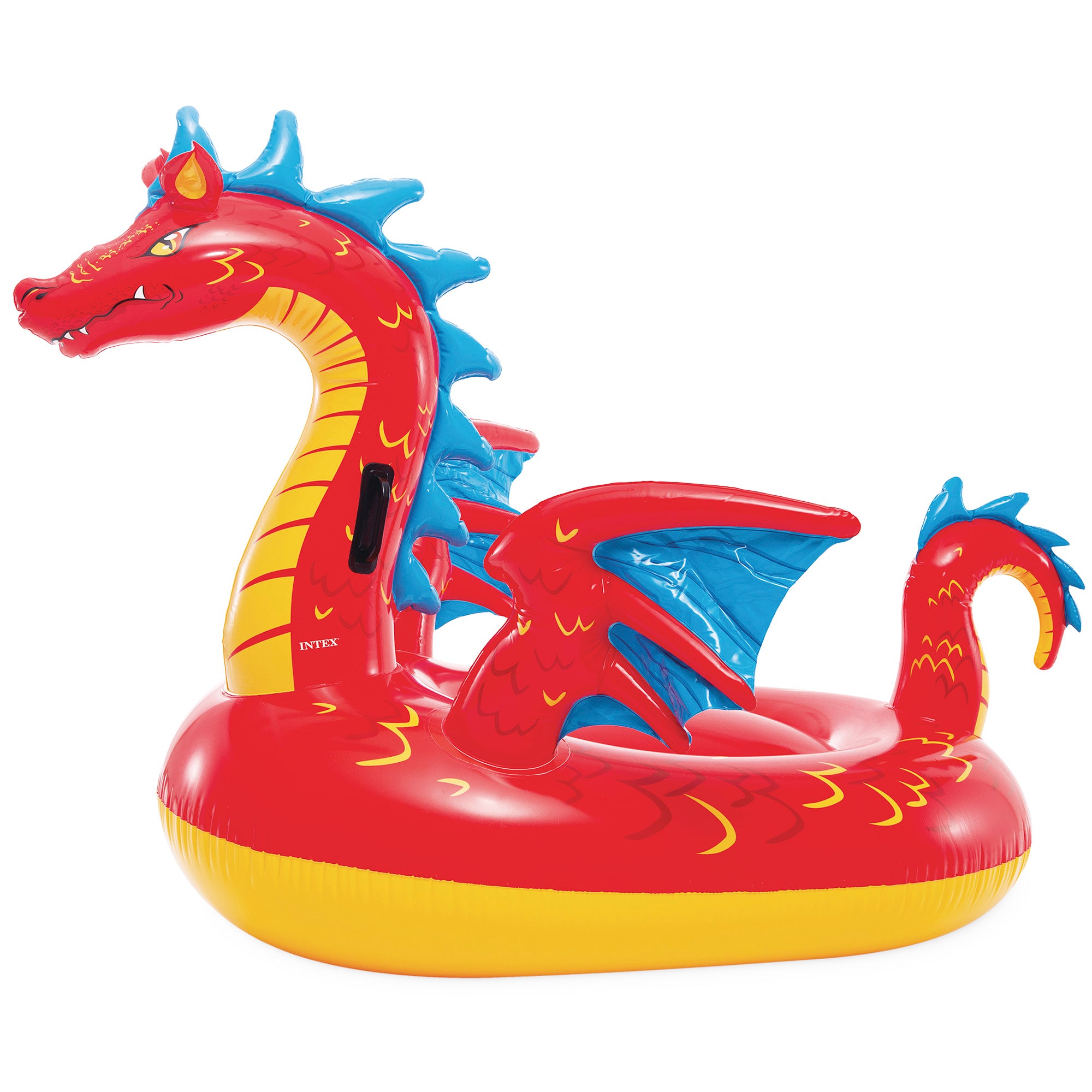Boia de piscina INTEX Dragão com pegas 198x173 cm
