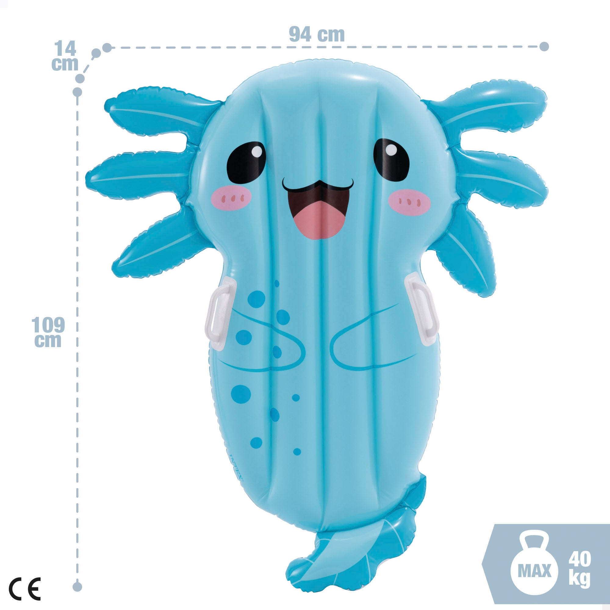 Colchão insuflável Axolotl da INTEX