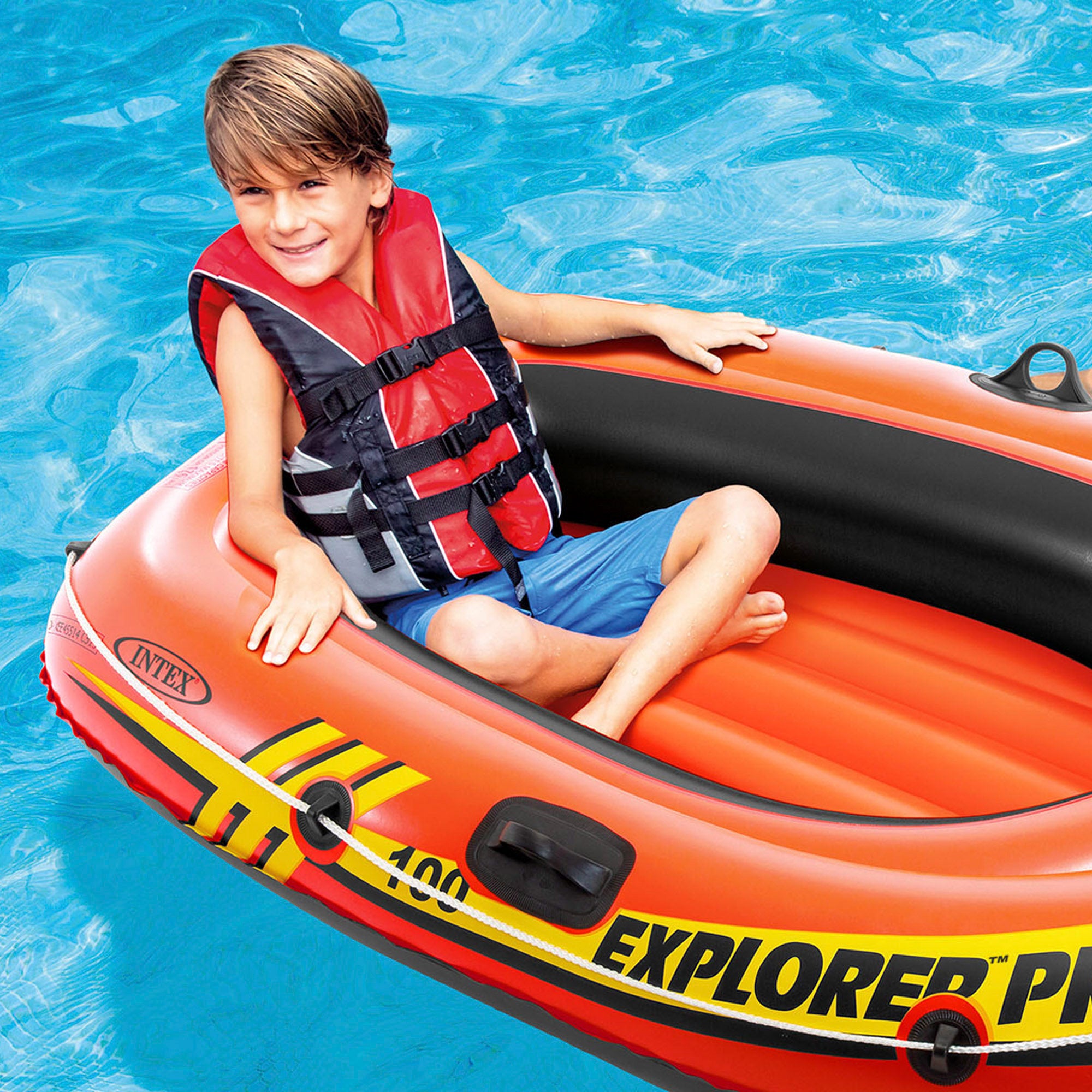 Bote insuflável INTEX Explorer Pro 100 - 160x94x29 cm
