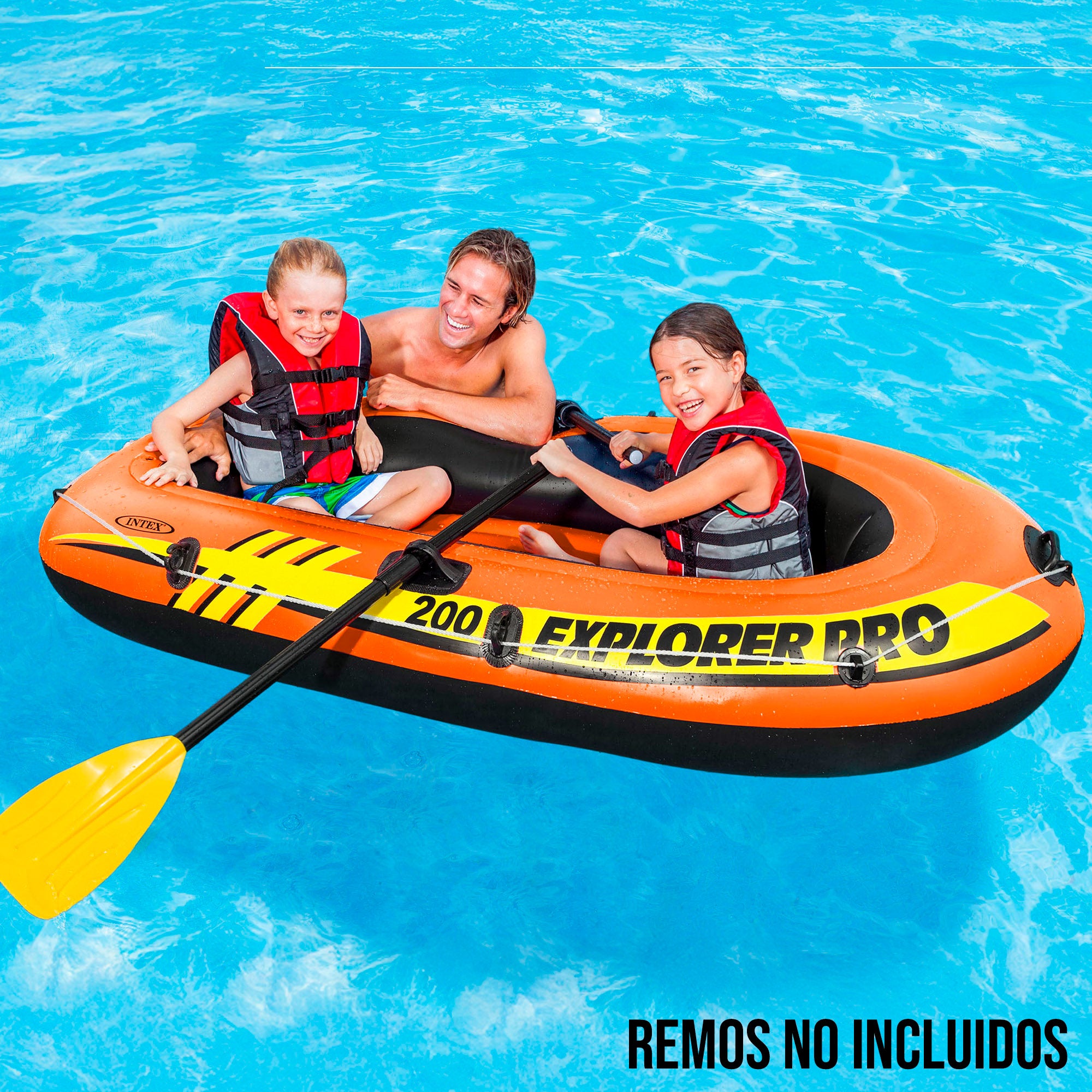 Bote insuflável INTEX Explorer Pro 200 - 196x102x33 cm