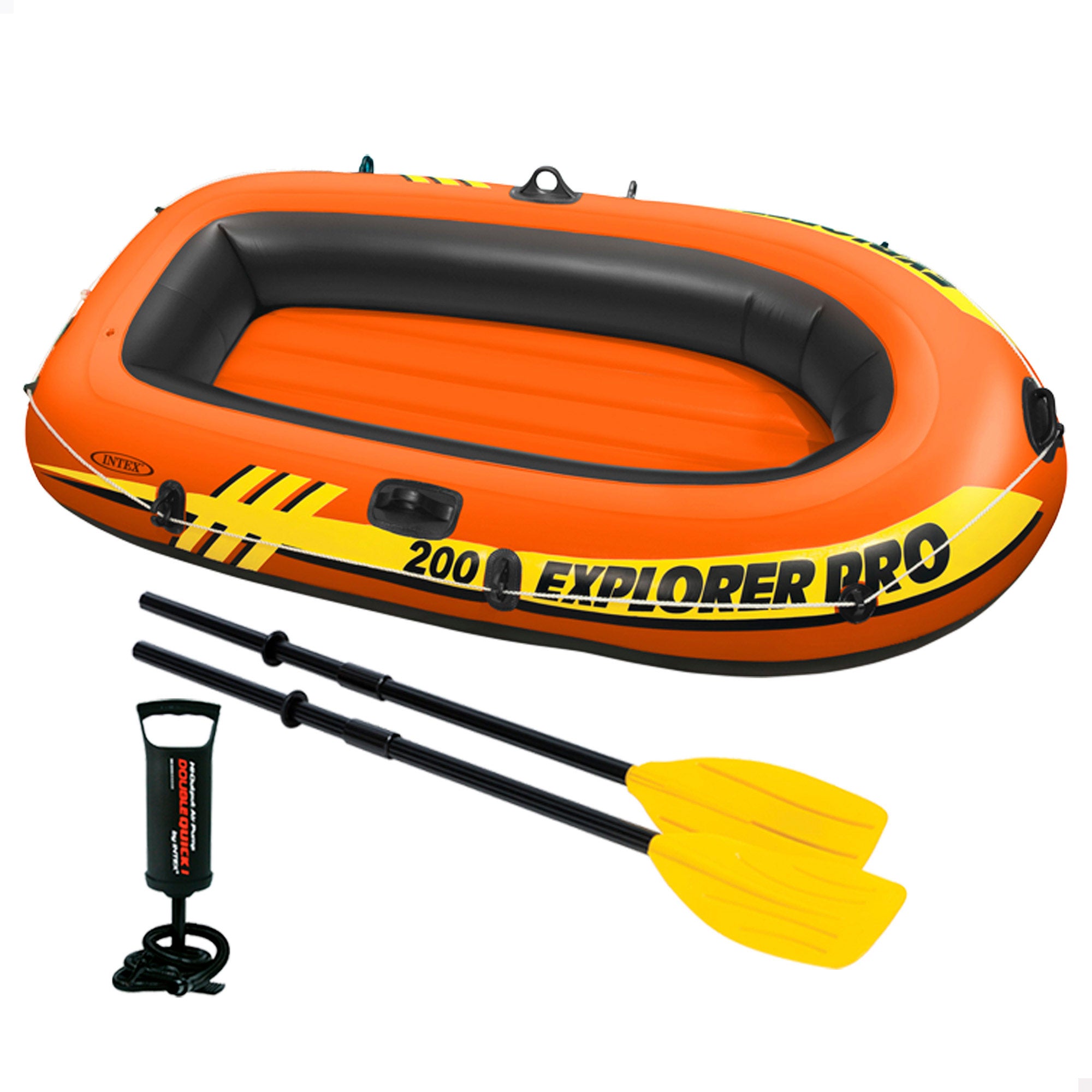 Bote insuflável INTEX Explorer Pro 200 com remos e bomba