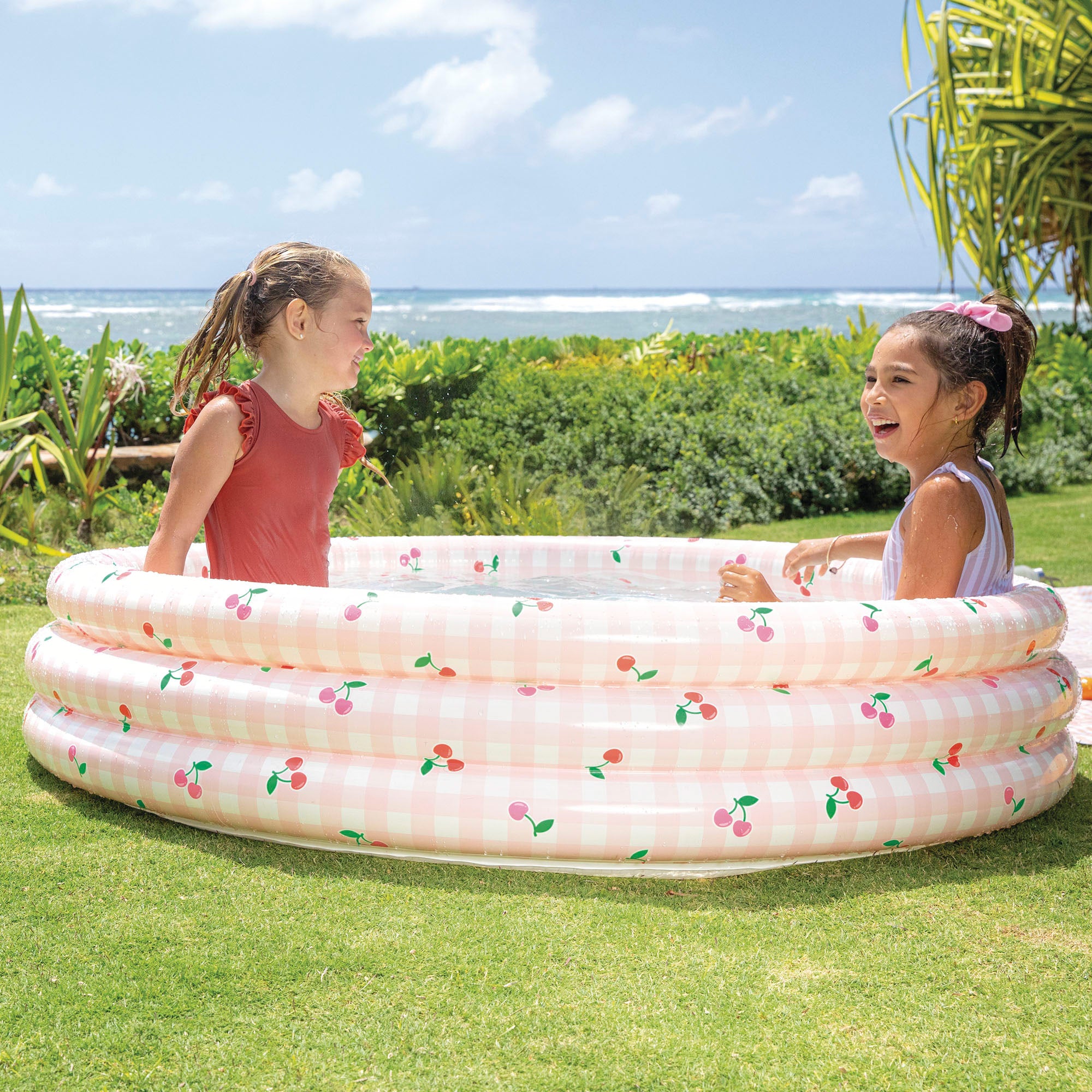Piscina insuflável redonda INTEX sabor limão